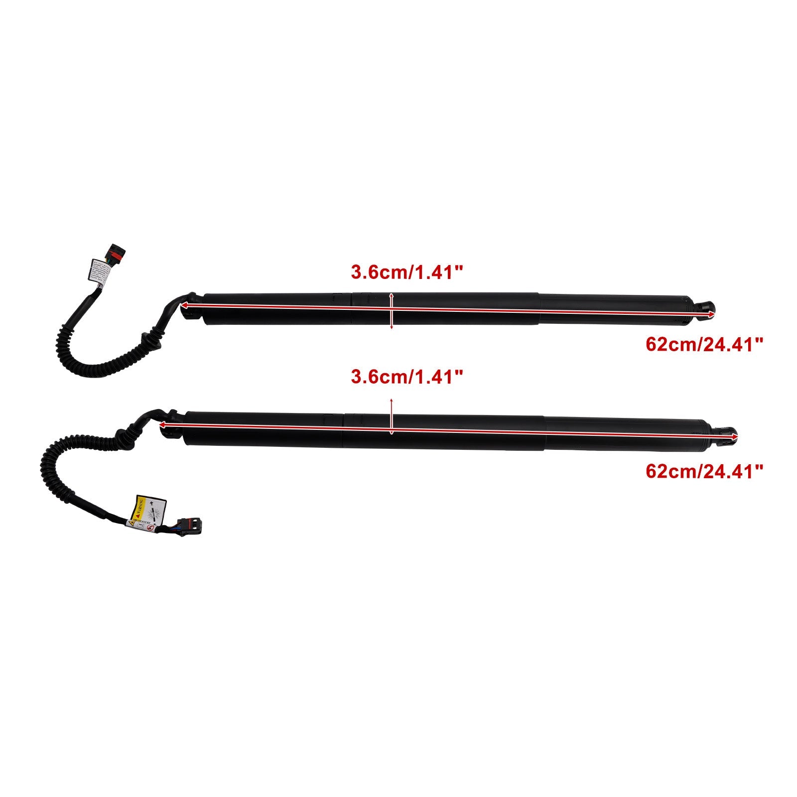 2015-2019 Porsche Macan 2PCS Rear Tailgate Power Lift Support 95B827851B