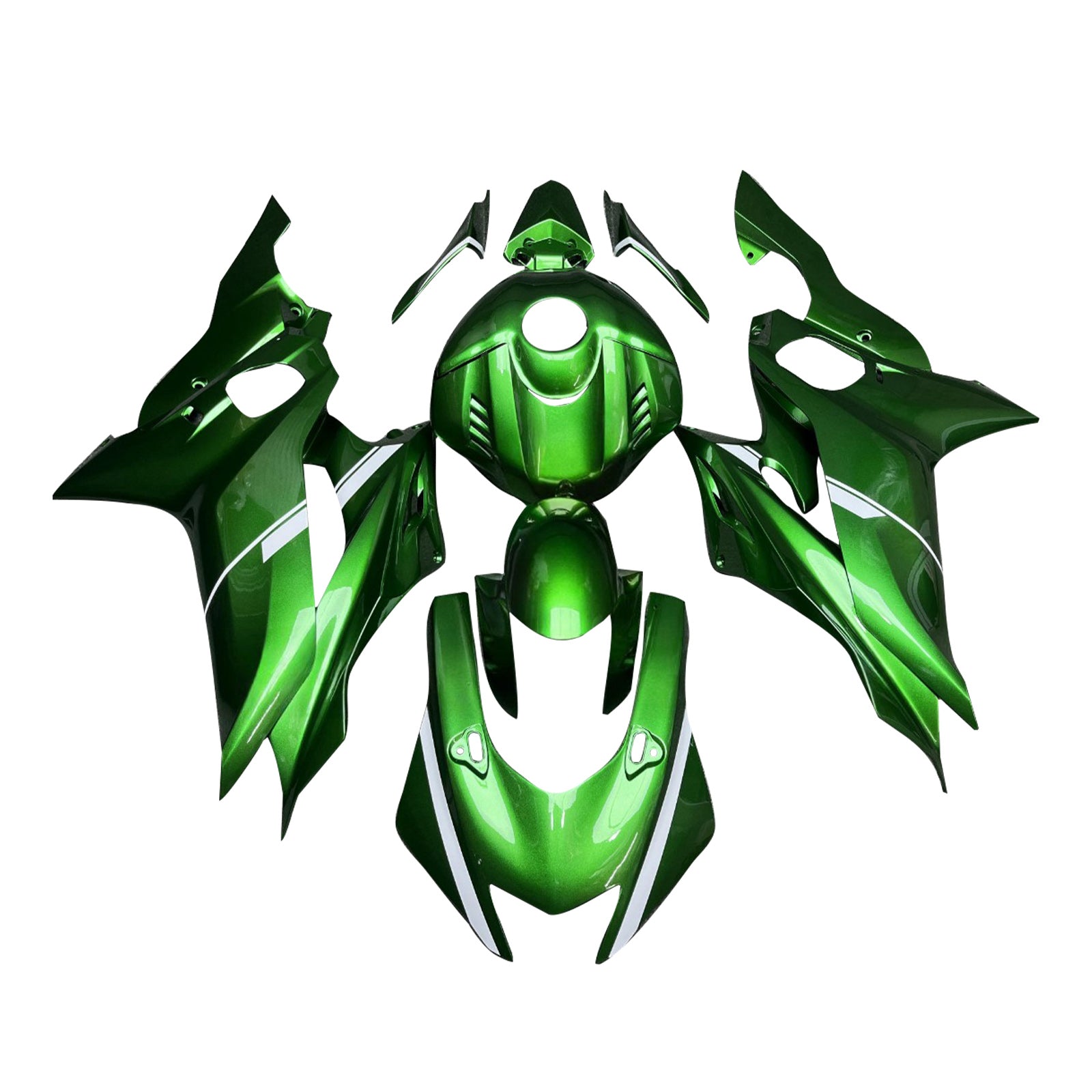 Injection Fairing Kit Bodywork Plastic ABS fit For Yamaha YZF-R6 2017-2023