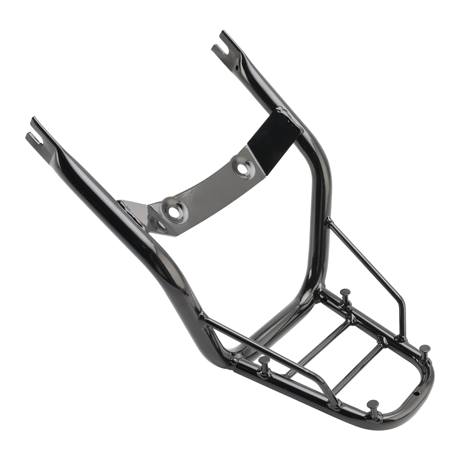 REAR RACK TUBE TYPE CARRIER - BLACK FOR HONDA MONKEY 125 Z125 2018 - 2024