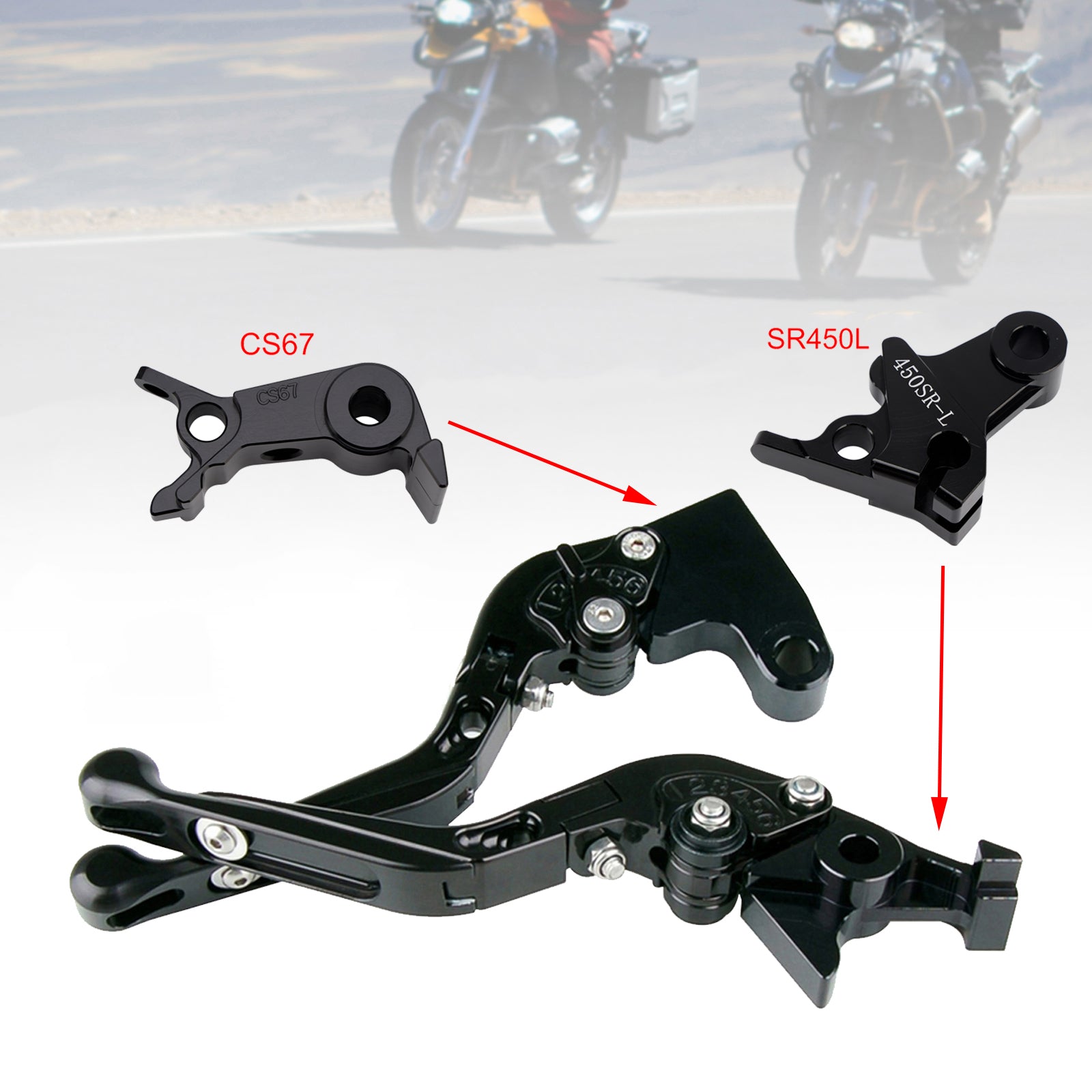 Adjustable Clutch Brake Lever fit for VOGE DS900X 900DSX 2024-2026