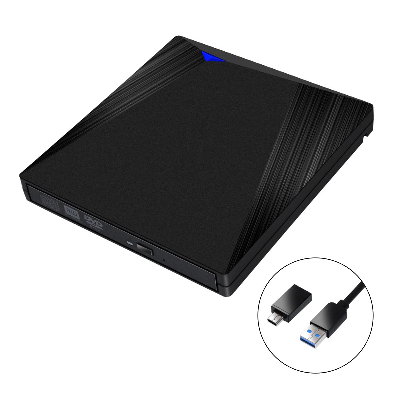 4K Genuine Bluray Burner External USB 3.0 Player BD DVD CD Recorder Cable Drive