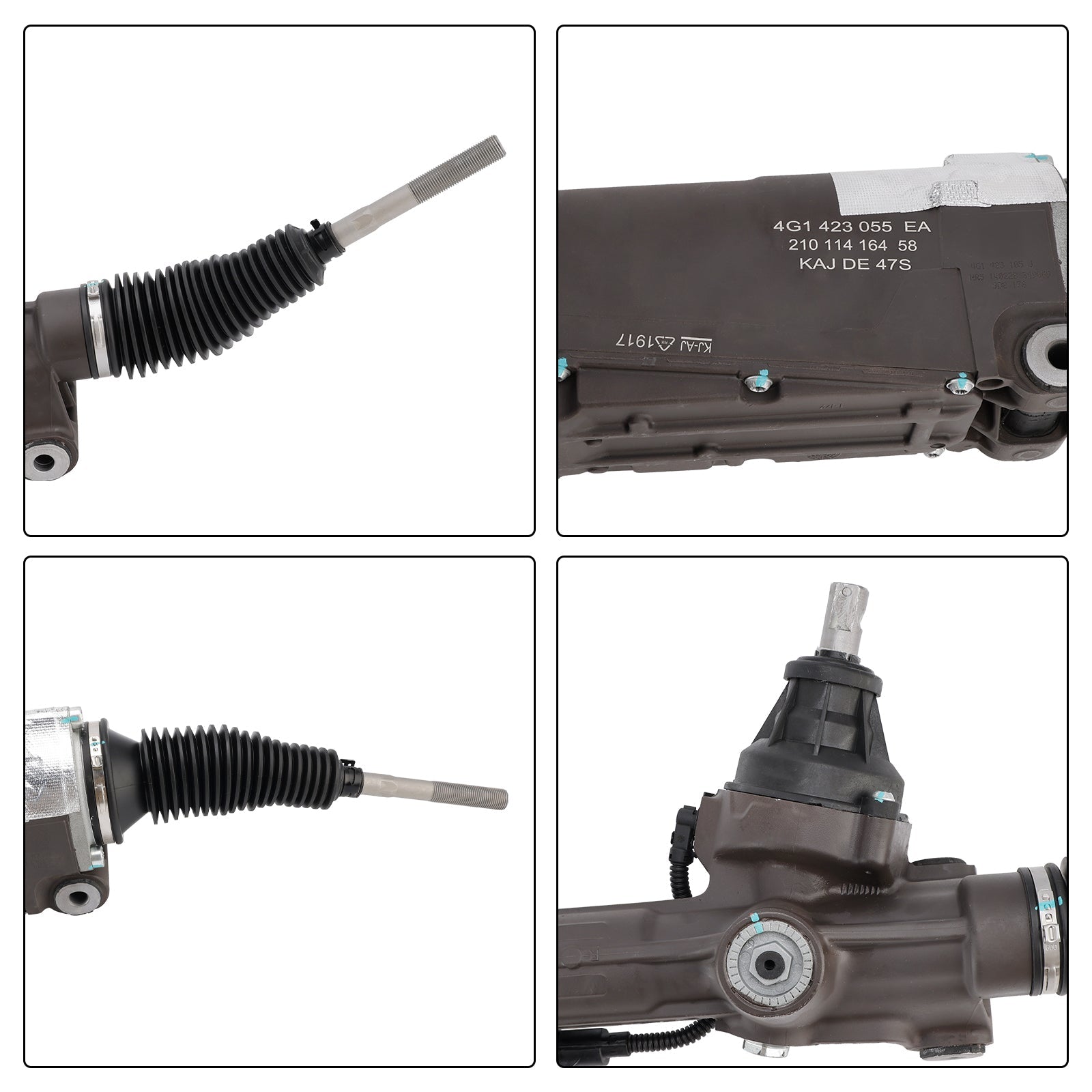 2013 For Audi A6 Luxury Sedan 4-Door 2.0L 1984CC 121Cu. In. l4 GAS DOHC Turbocharged Electric Steering Rack 4G1423055