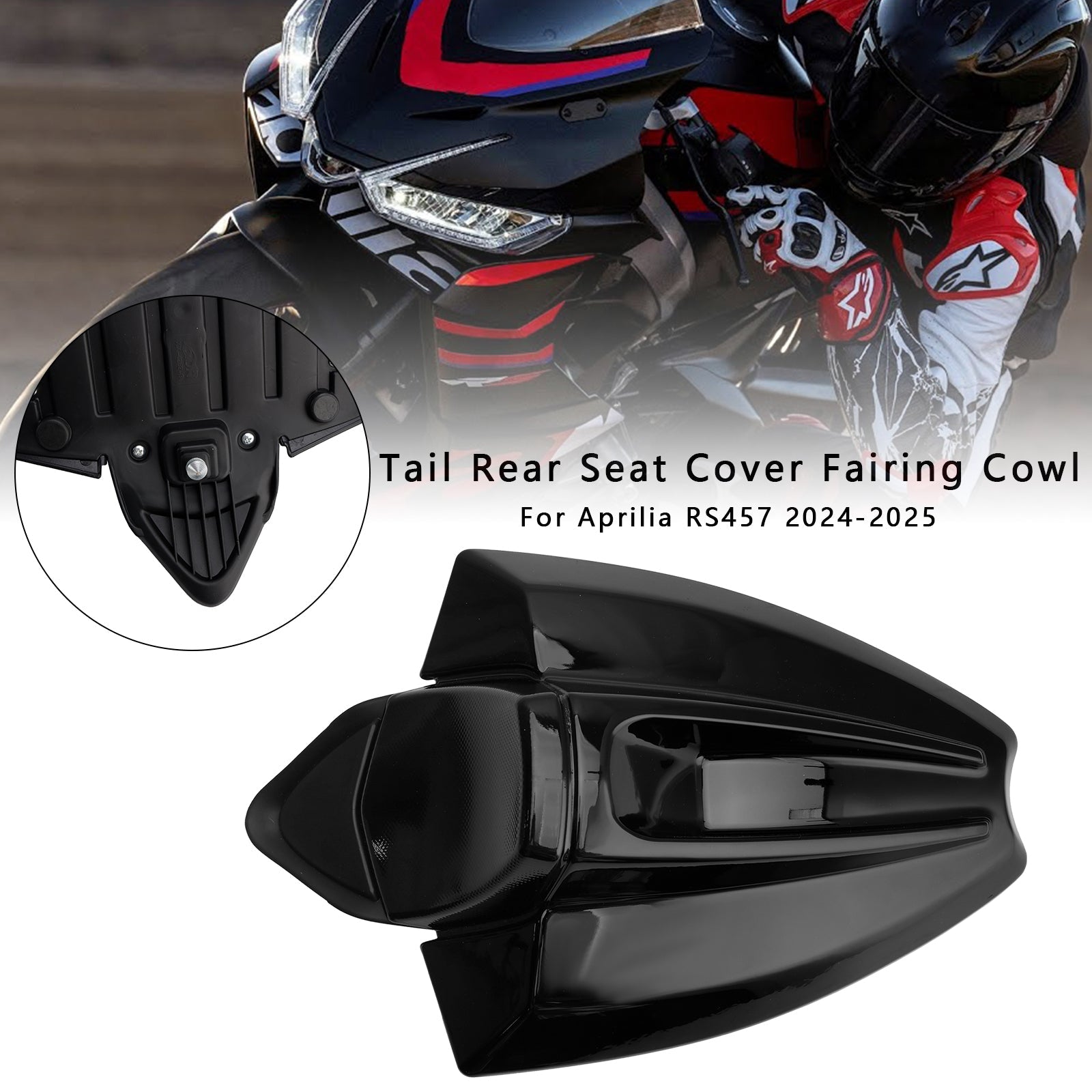 2024-2025 Aprilia RS 457 Tail Rear Seat Cover Fairing Cowl
