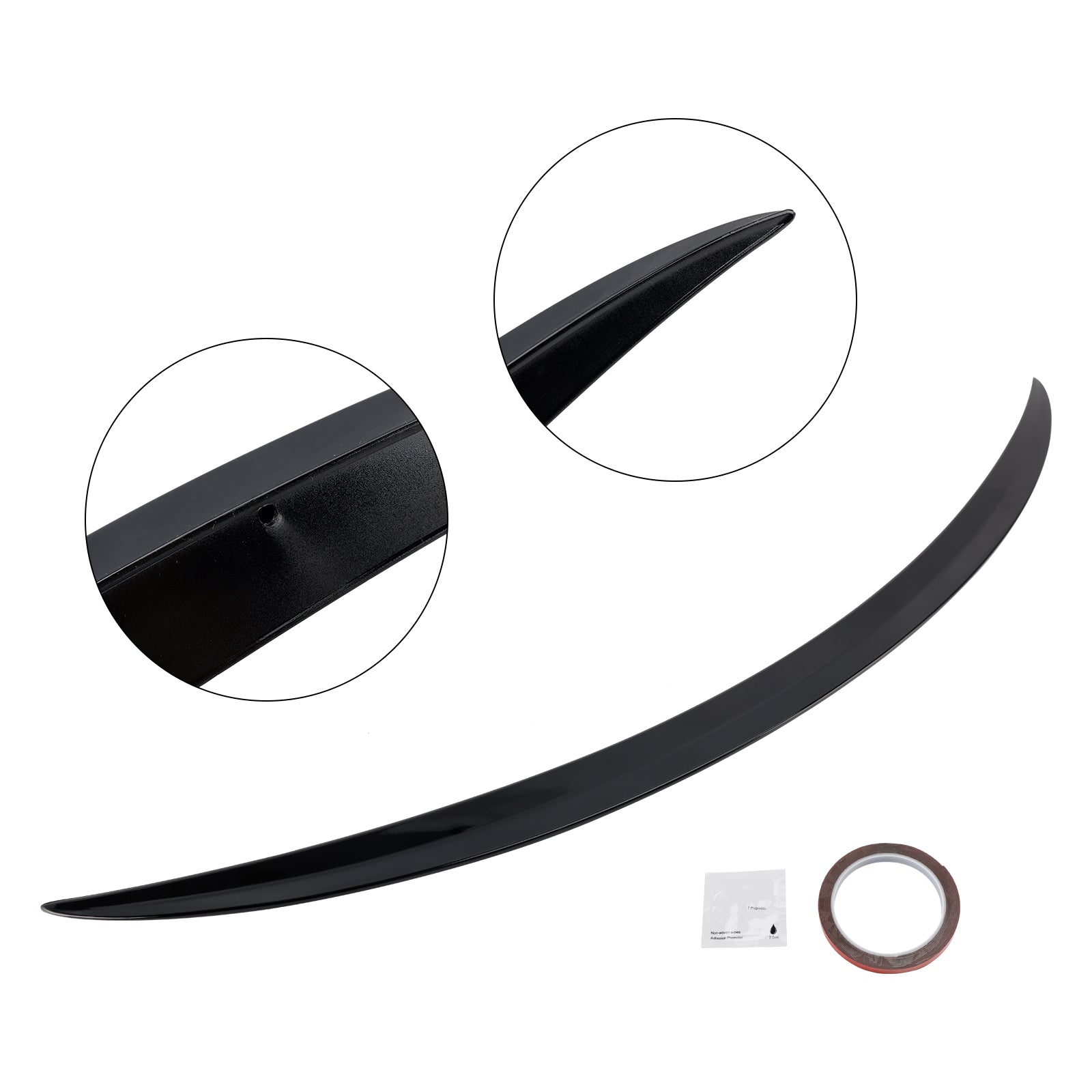 Gloss Black Rear Spoiler For Mercedes-Benz C-Class W206 2021-2024 C63 Style