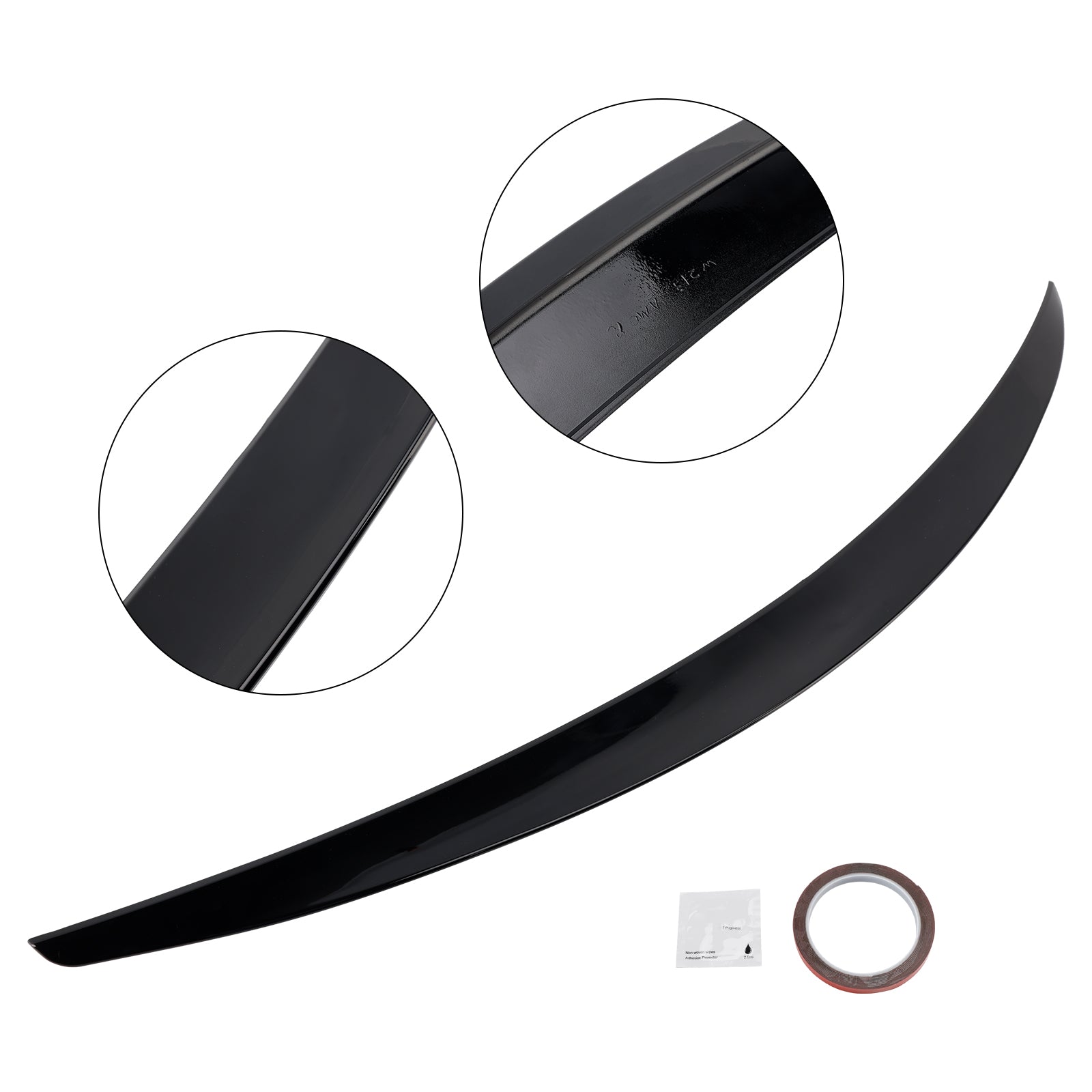 Gloss Black Rear Spoiler For Mercedes-Benz E-Class W213 16-23 E63 Style