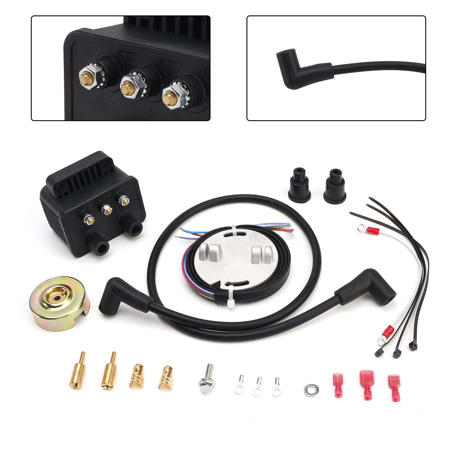 Double Fire Electronic Ignition Kit fit for Big Twin Models 1970-1999