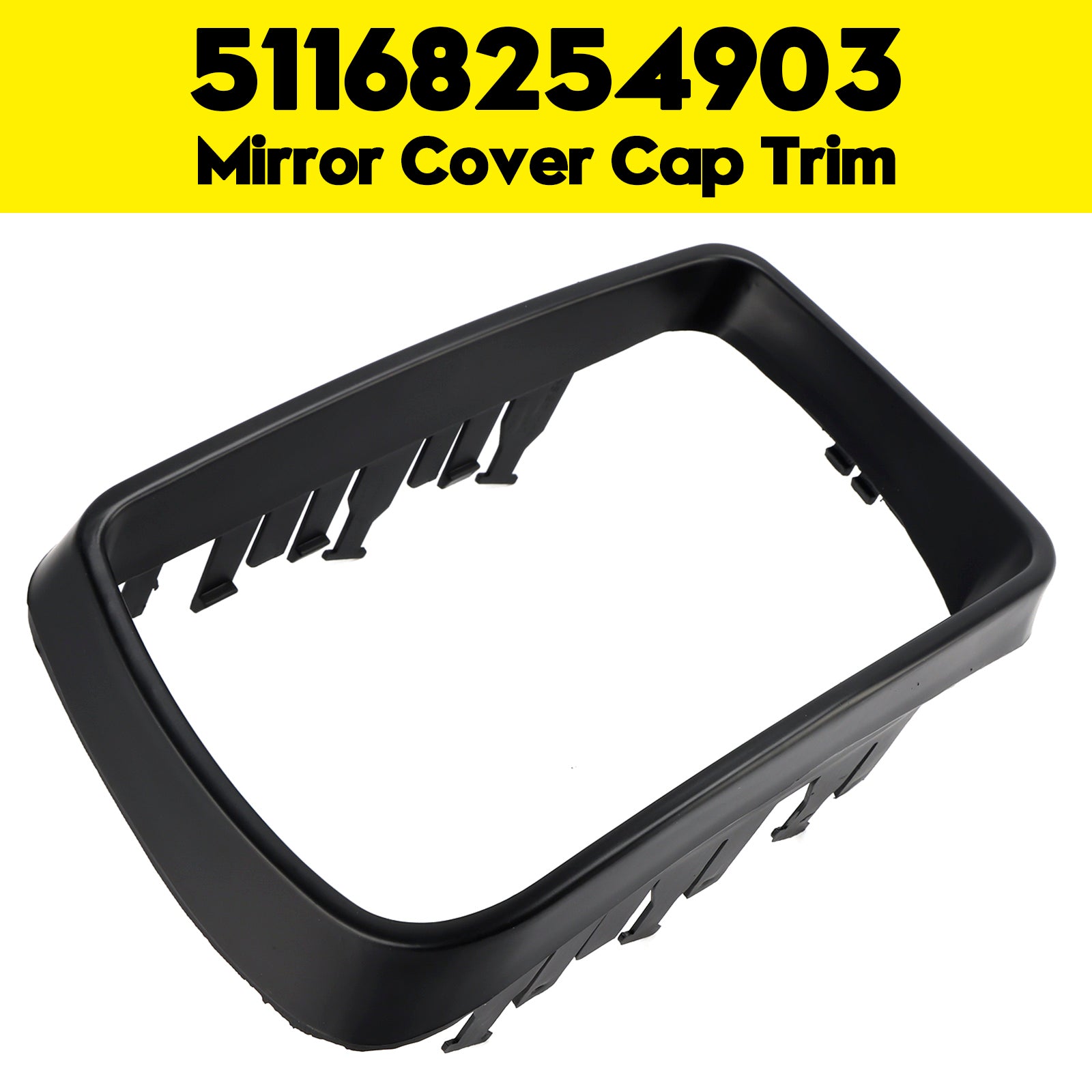 Door Mirror Cover Cap Trim Ring Left Side for BMW X5 E53 2000-2006 51168254903