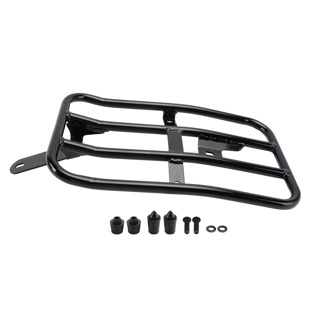 Black Solo Luggage Rack For 2025 2026 Indian Scout Classic Bobber