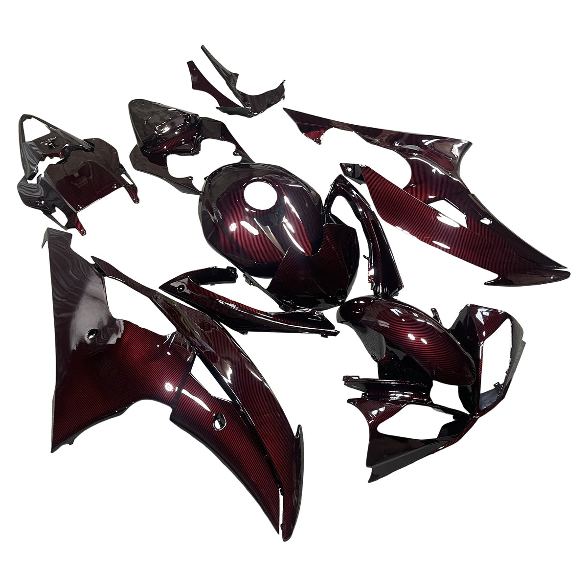 Injection Fairing Kit Bodywork Plastic ABS For Yamaha YZFR6 YZF-R6 2008-2016