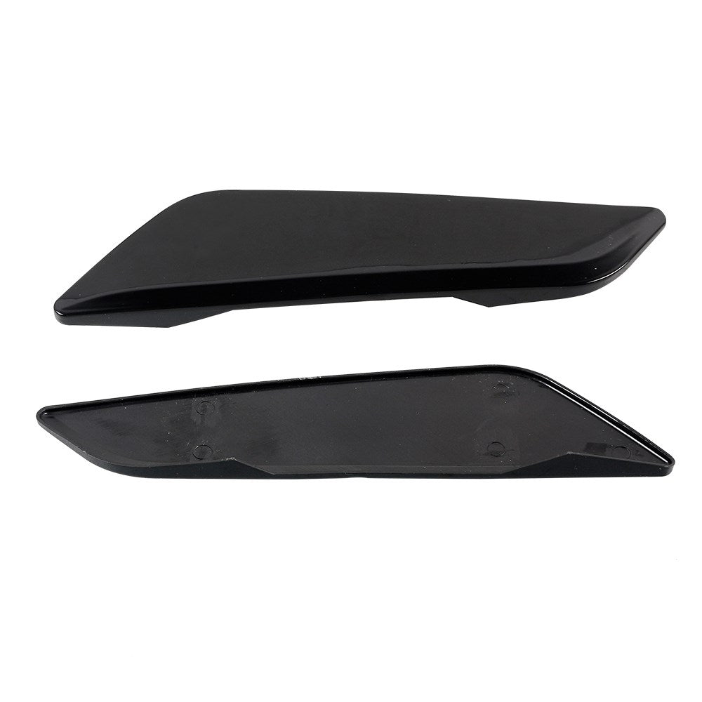 Gloss Black Fender Side Air Vent Cover Trim For BMW 5 Series 2017-2023
