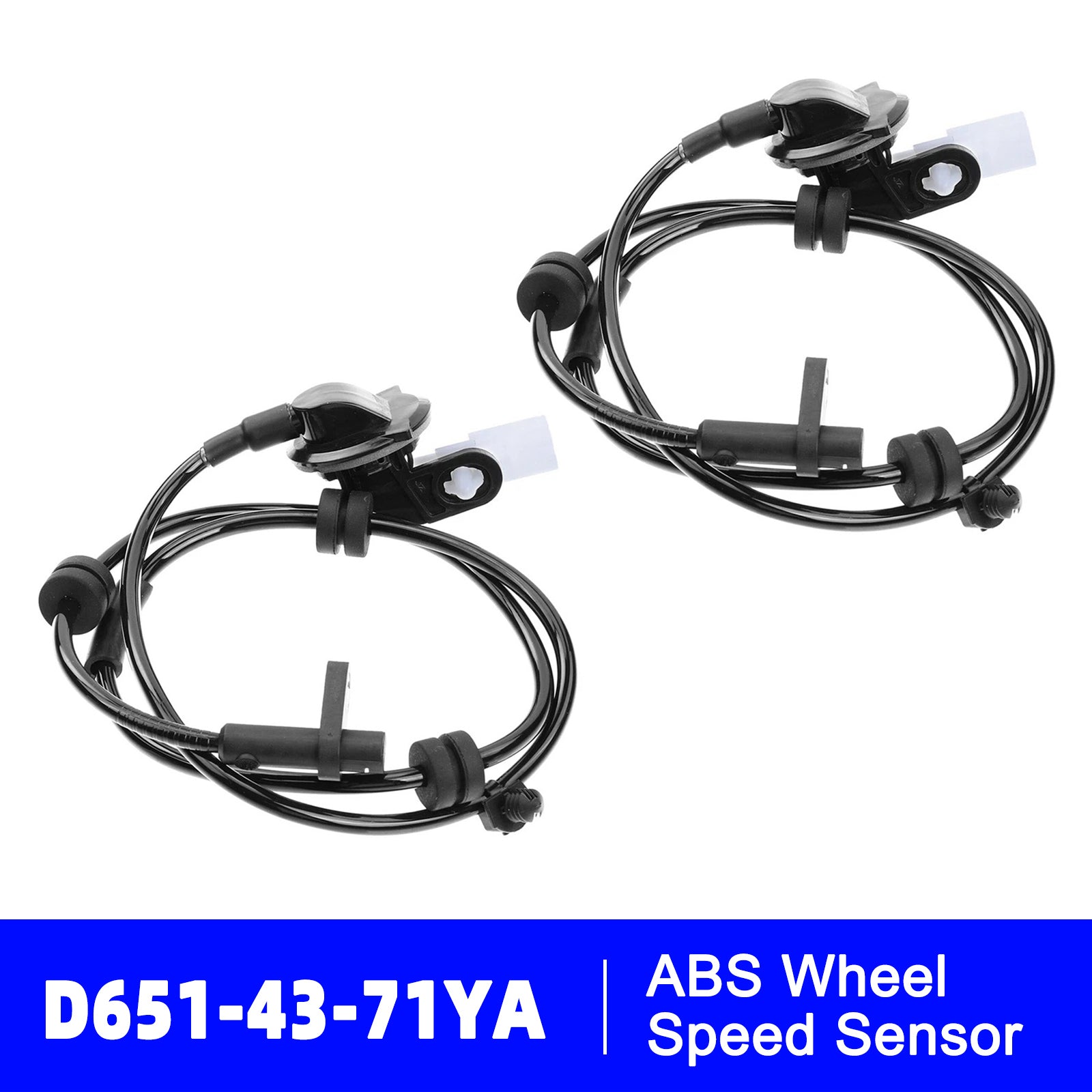 Rear Left and Right ABS Wheel Speed Sensor D651-43-71YA for Mazda 2 DE DH