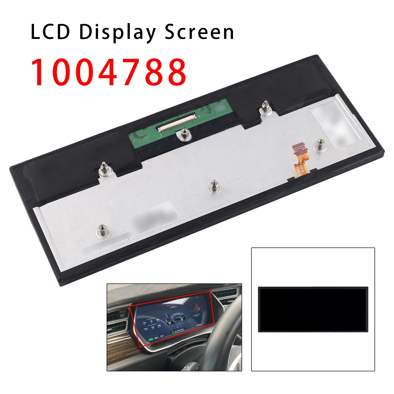 For Tesla Model S 2012-2016 Instrument Display Screen 12.3" LCD Module 1004788