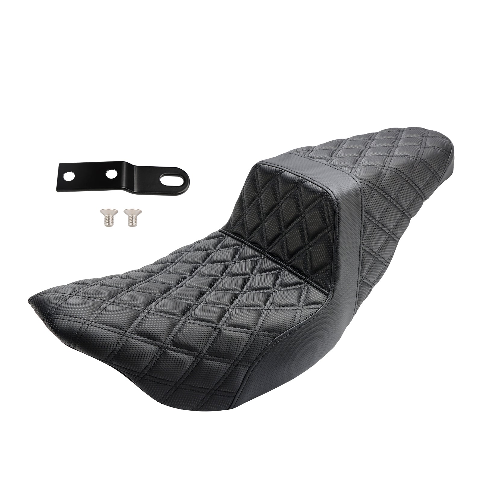 Replace Front Rear Driver Passenger Seat Black For Fl Touring Models 2008-202