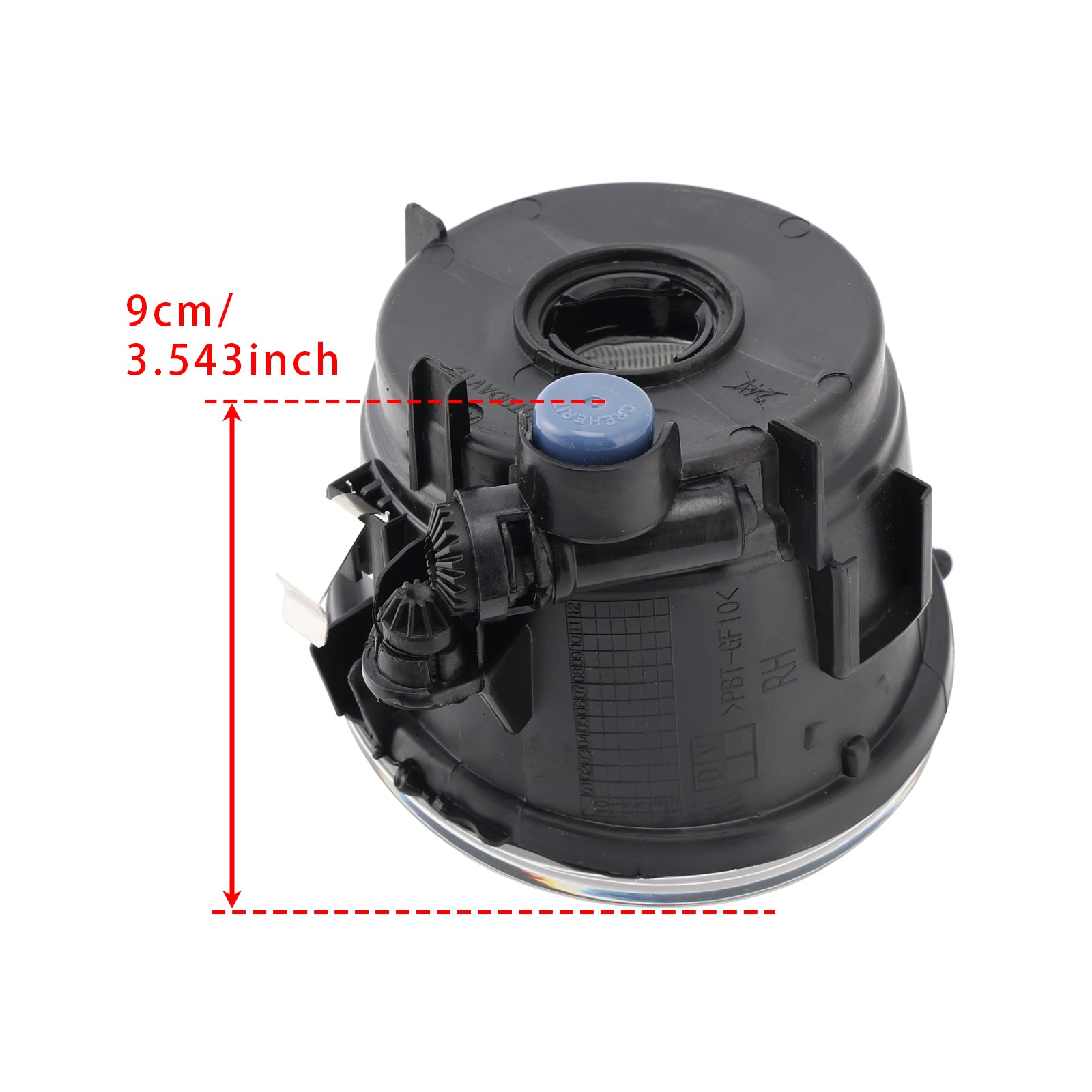 1 Pcs Front Right Fog Light Lamps Without Bulbs For BMW X3 X4 X5 X6 63177238788