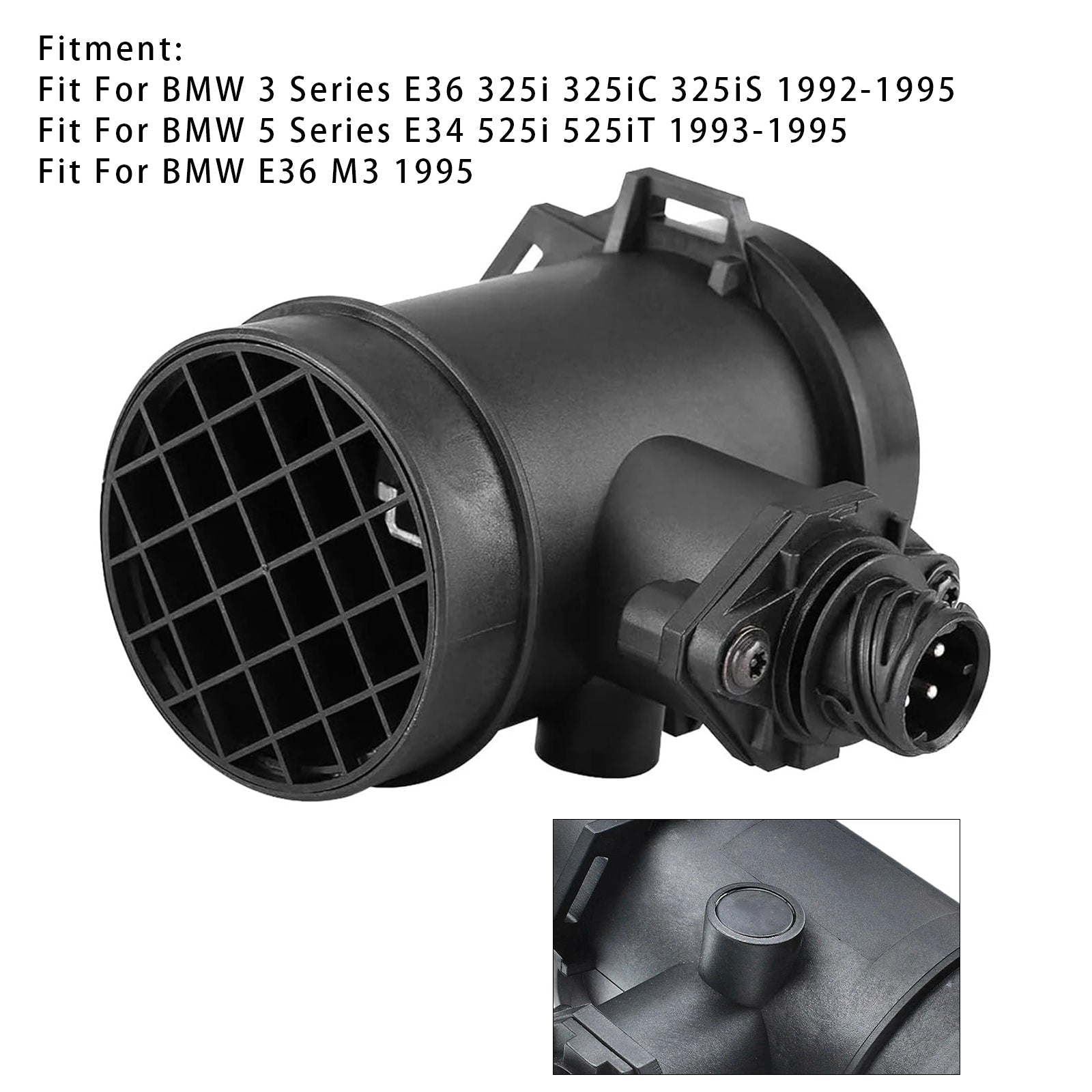 1995 BMW E36 M3 Mass Air Flow Meter Sensor