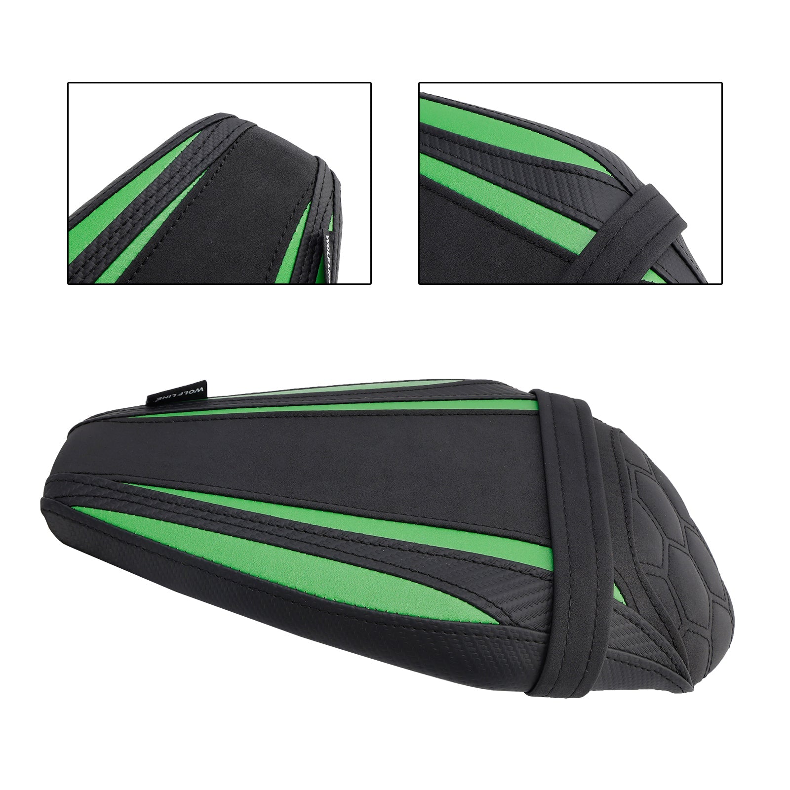 2021-2023 Kawasaki Zx-10R/Rr Rear Passenger Seat Pillion Saddle Flat Green