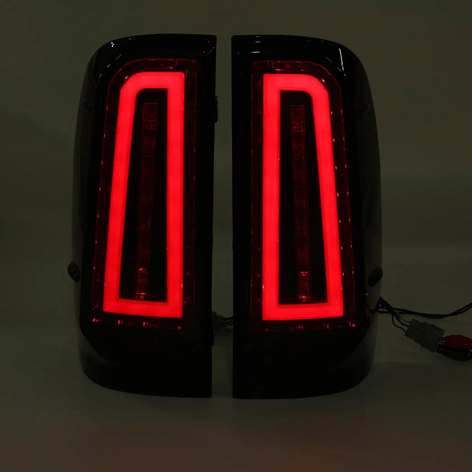 2012-2014 Toyota Hilux Vigo KUN26 SR SR5 Workmate Rear LED Tail Light Lamp Pair Smoke