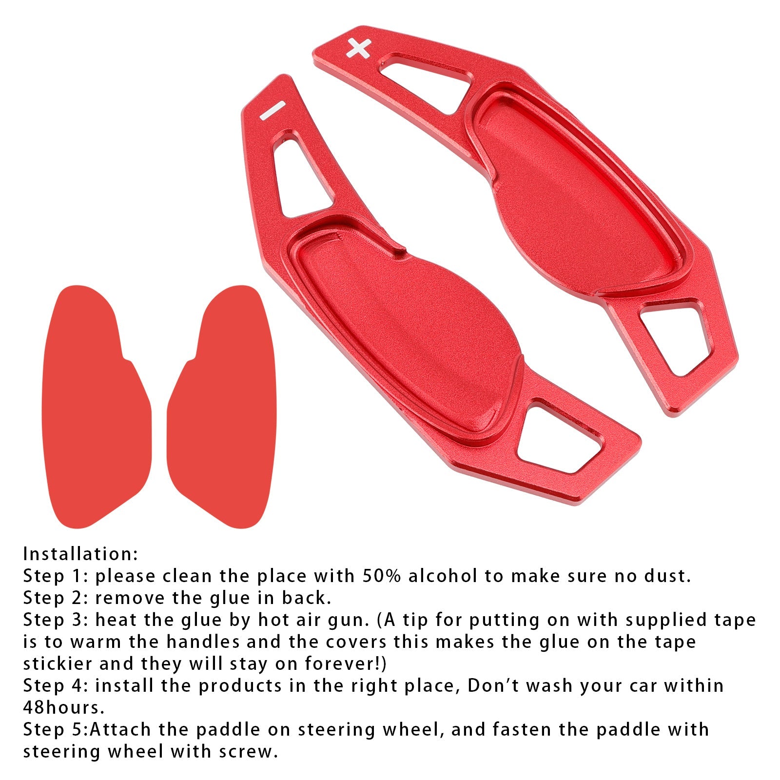 Steering Wheel Paddle Shifter Extension For Smart Aluminium