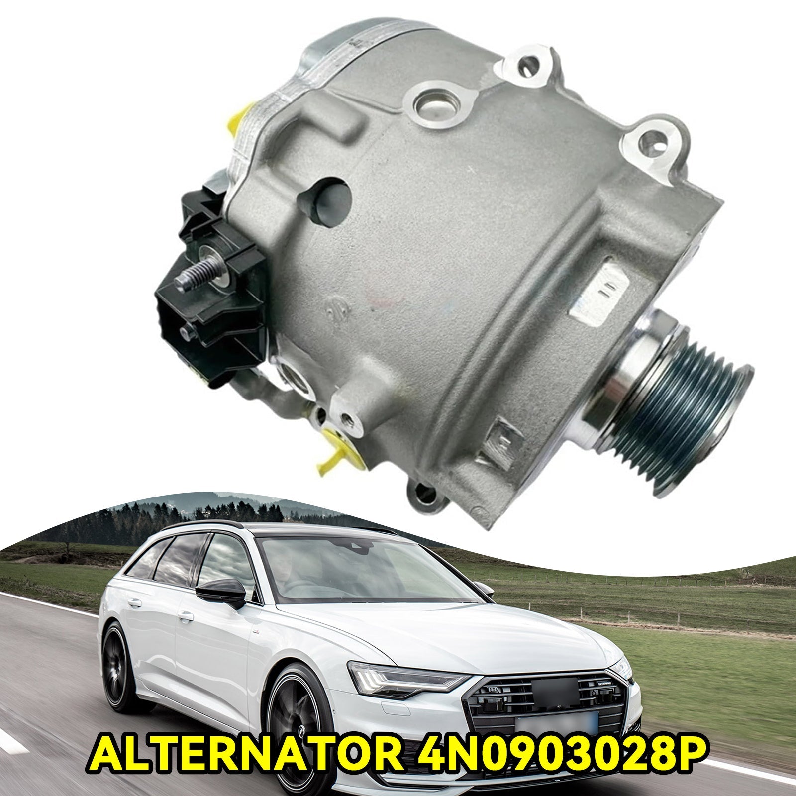 ALTERNATOR GENERATOR 4N0903028N 4N0903028E 4N0903028P For Audi A6 A7 Q7 Q8