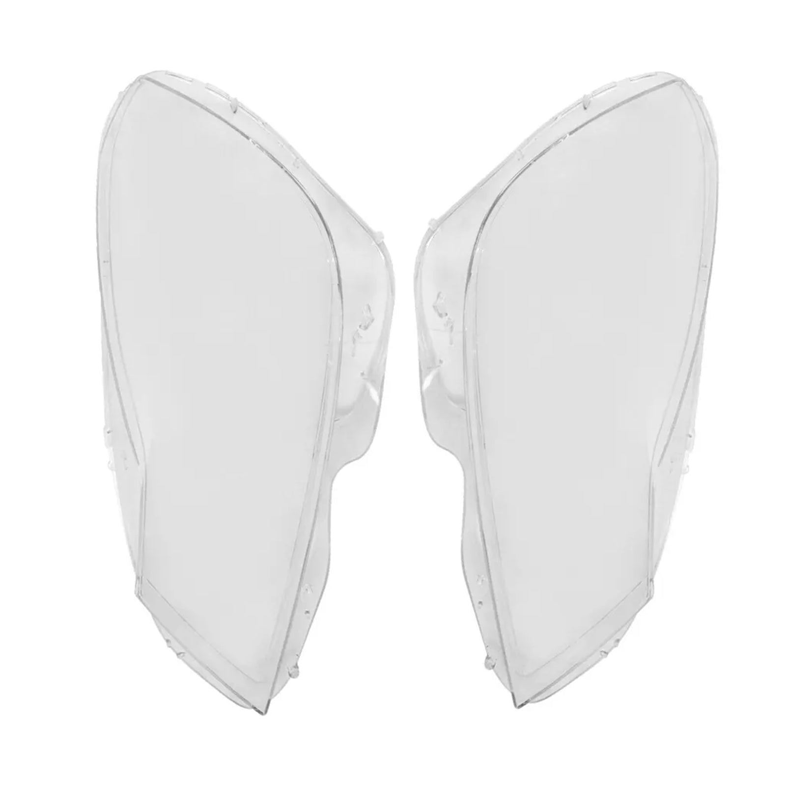 2011-2015 Mercedes Benz C W204 2PCS Front Headlight Lens Cover LampShade