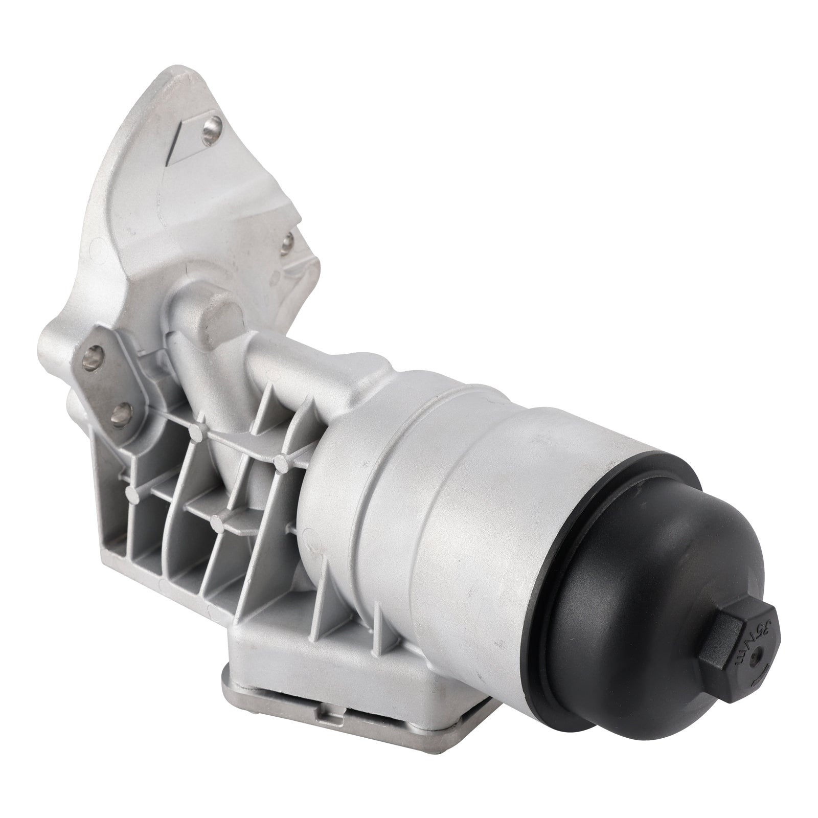 Aluminum Engine Oil Filter Housing For Hyundai Santa Kia Cadenza 3.3L 2012-2018