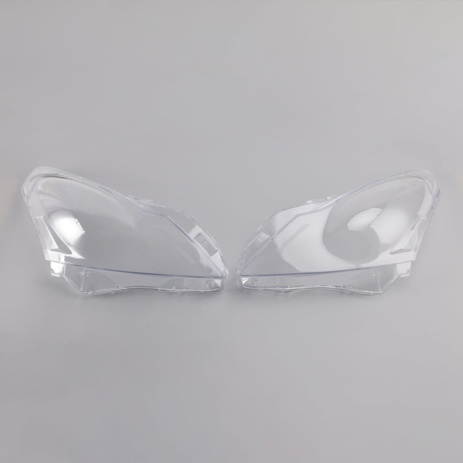 2010-2013 Infiniti G25 G37 Sedan 2pcs Headlight Lens Shell Cover Clear