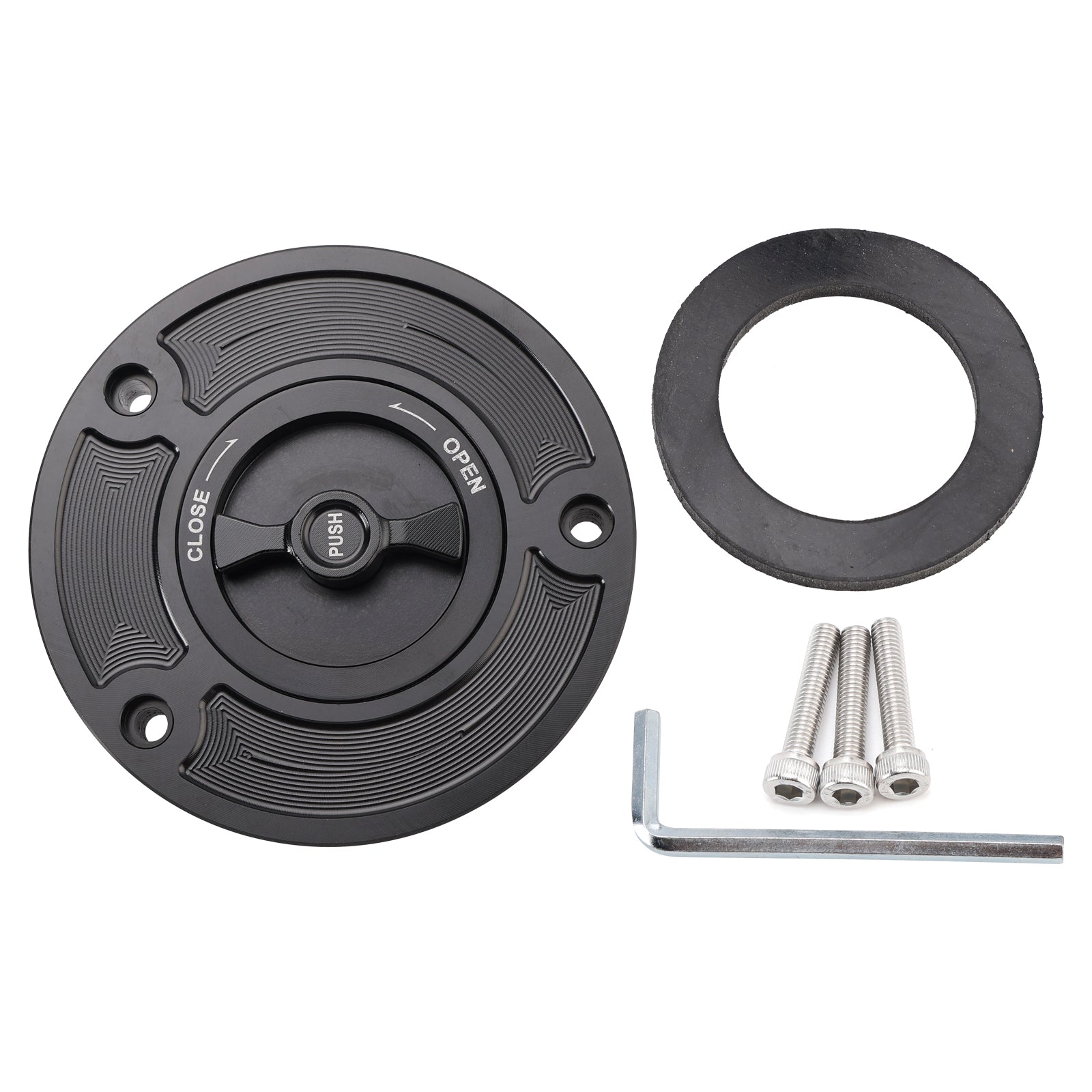 QUICK-TURN FUEL GAS CAP FOR SUZUKI GSX GSF 650 1250 BANDIT GSX1300R HAYABUSA