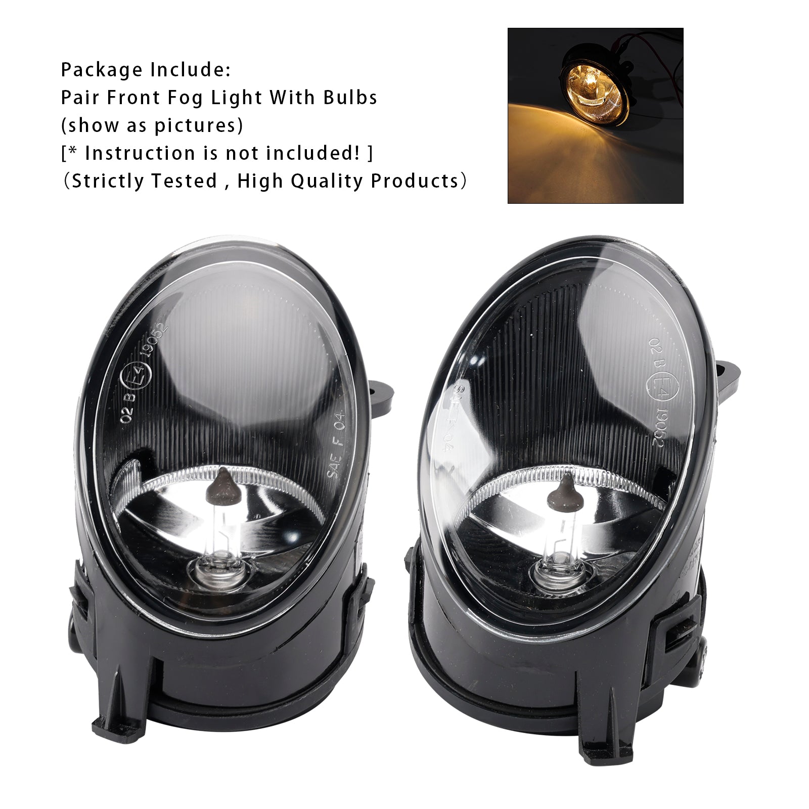 2005 2006 2007 2008 아우디 A6 C6 페어 프론트 범퍼 주행 안개등