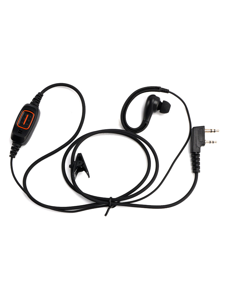 K-029 Two-Color 636 Earhook Headset For TK-220 TH-F6 RPV516A KG-UVD1P TG-2AT