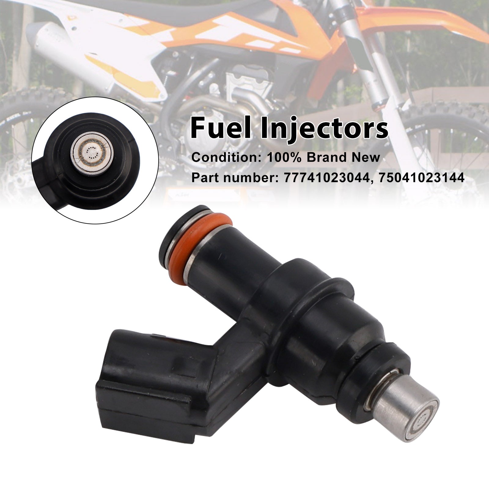 2011-2016 350 450 500 SXF XCF EXCF EXC XCW Fuel Injectors 75041023144 77741023044