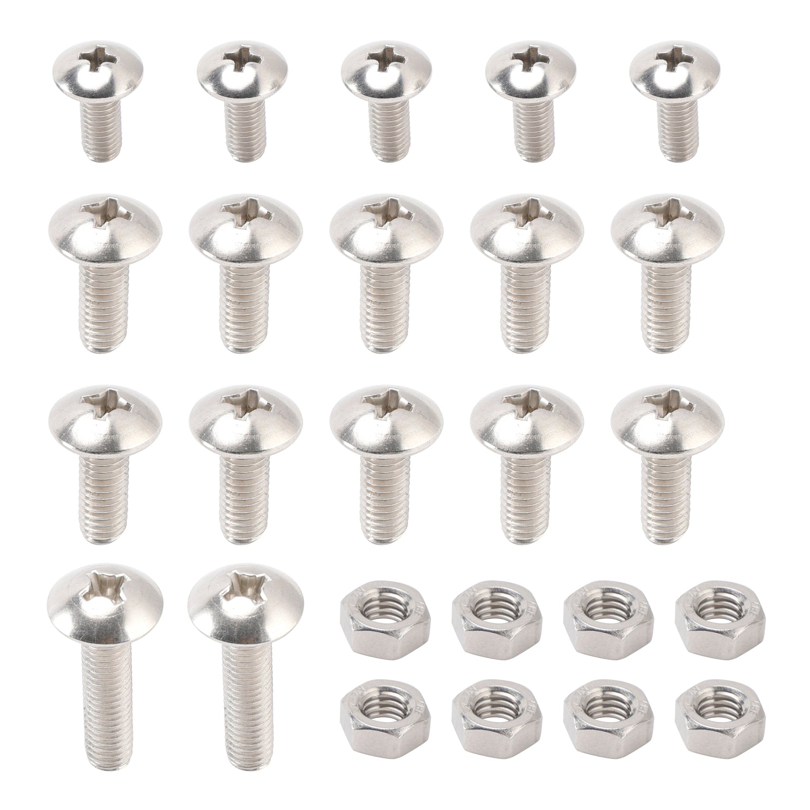 1987-2006 Yamaha Banshee YFZ350 Cmoplete Fenders Bolts Screw Kit 25 Pieces 90149-06306 90150-06037