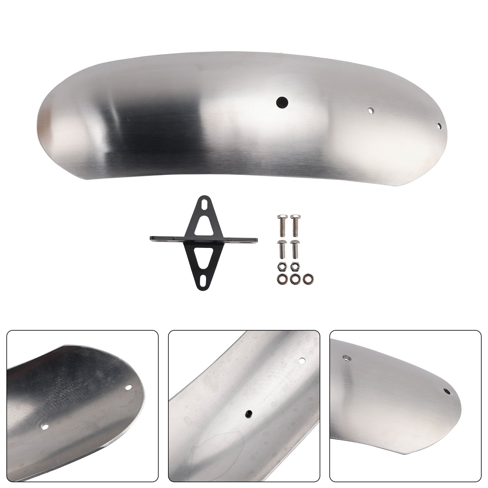 Steel Front Fender Fit For MOTO GUZZI V7 II Stone Classic Special 10-16