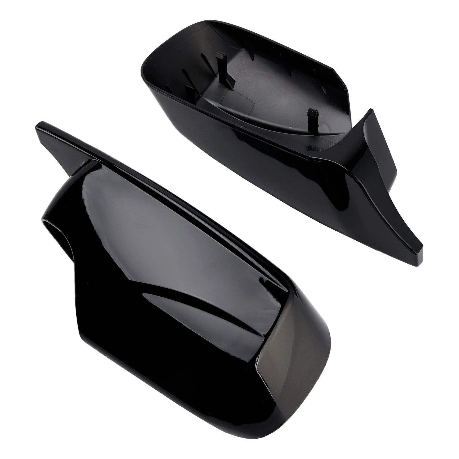 2PCS M Style Wing Car Side Mirror Cover Caps for BMW E46 Sedan E39 4DR 1998-2005