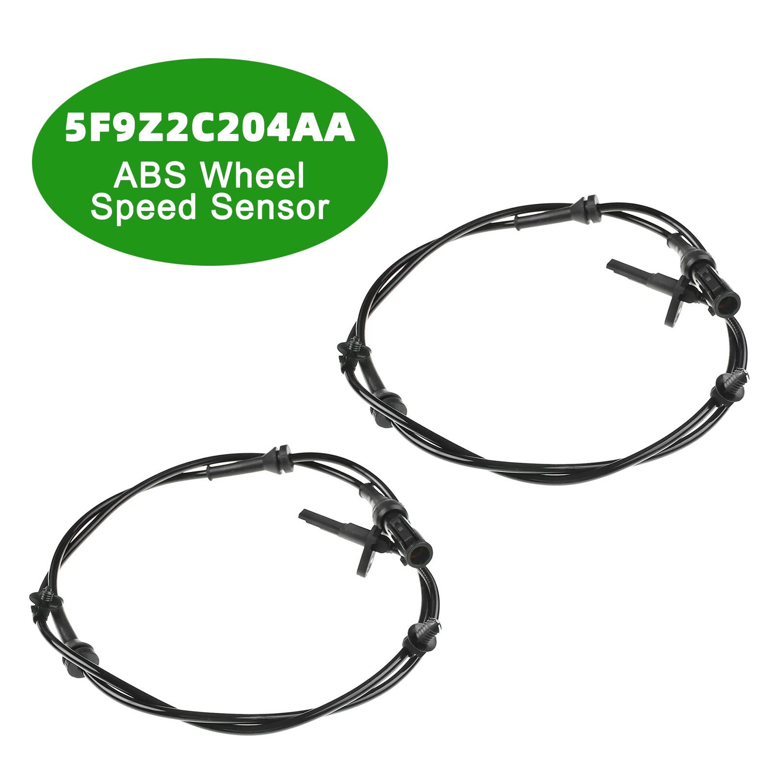 Front Left and Right ABS Wheel Speed Sensor 5F9Z2C204AA for Ford Freestyle 05-07