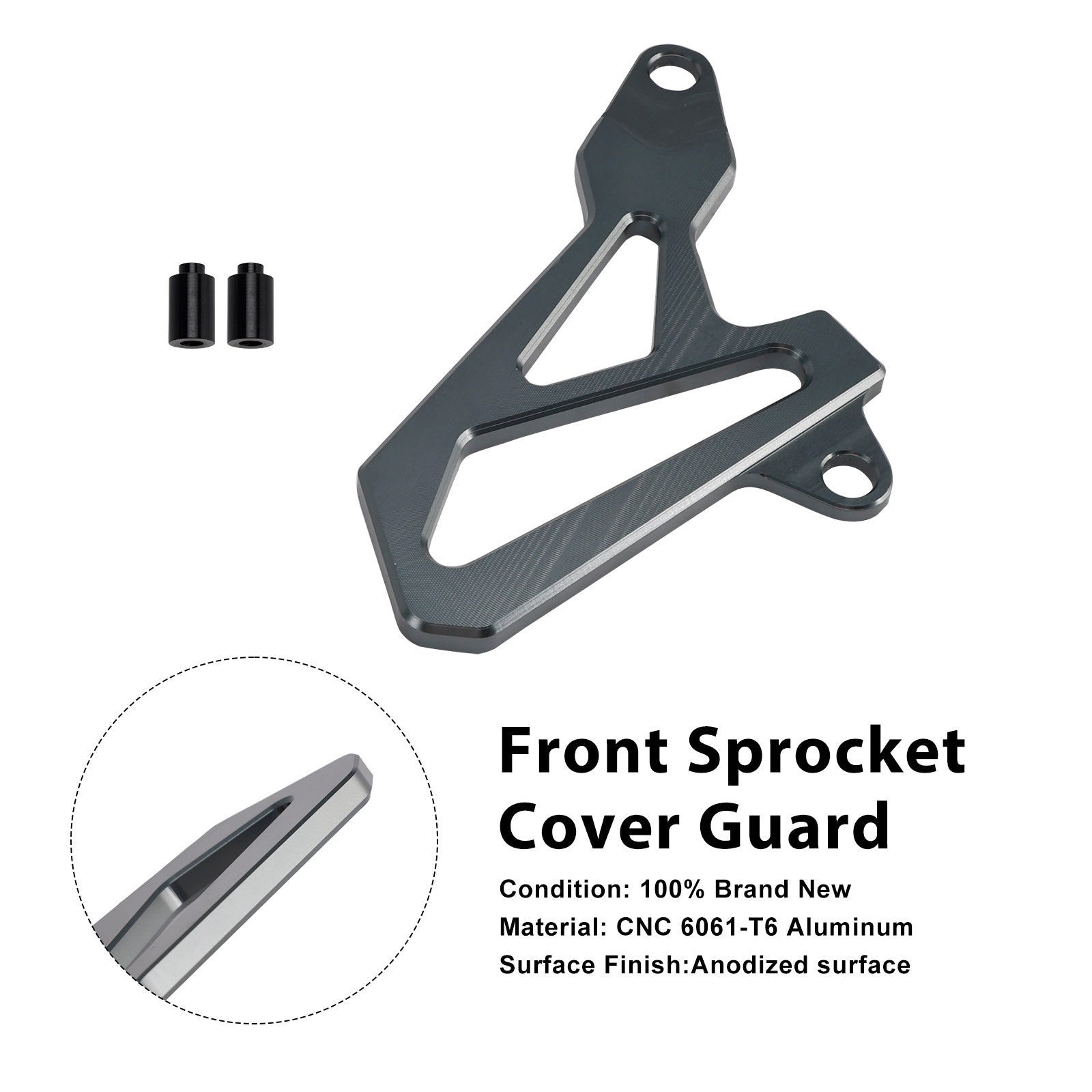 Front Sprocket Cover Guard For Suzuki DR-Z400SM 2000-2024 DRZ400/S/E