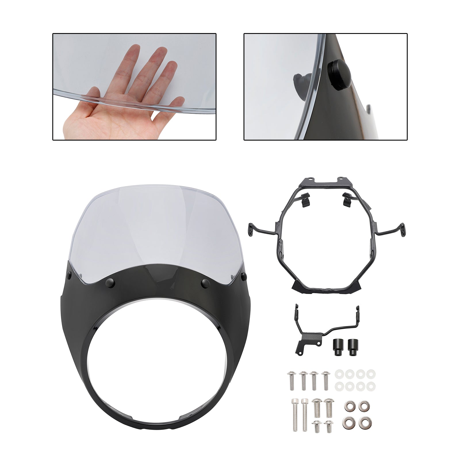 Windshield WindScreen Headlight Fairing Cover fit for HONDA GB350 GB350S 2023-2024