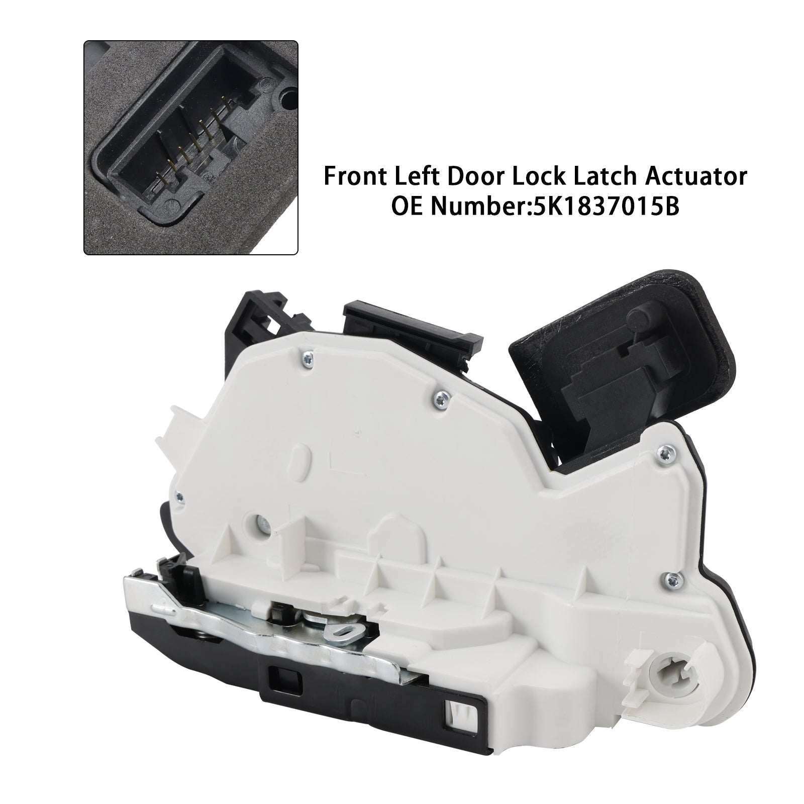 Front Left Door Lock Latch Actuator For VW Golf MK6/MK7 2012-2017 E-Golf 2015-2017
