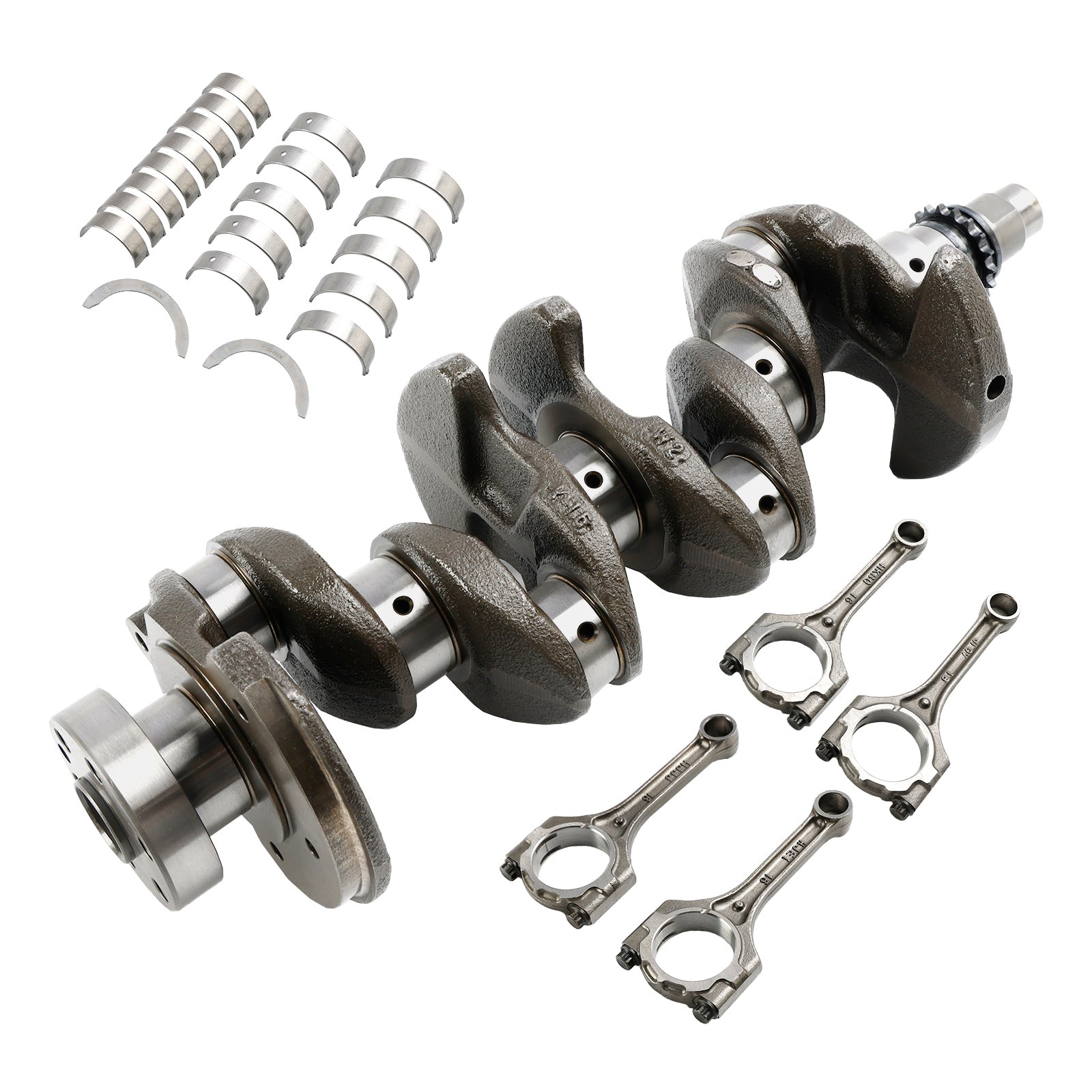 2012-2016 Kia Rio LX Hyundai Accent GL Hatchback / Sedan 4-Door G4FD 1.6L Engine Crankshaft & Rods & Bearing