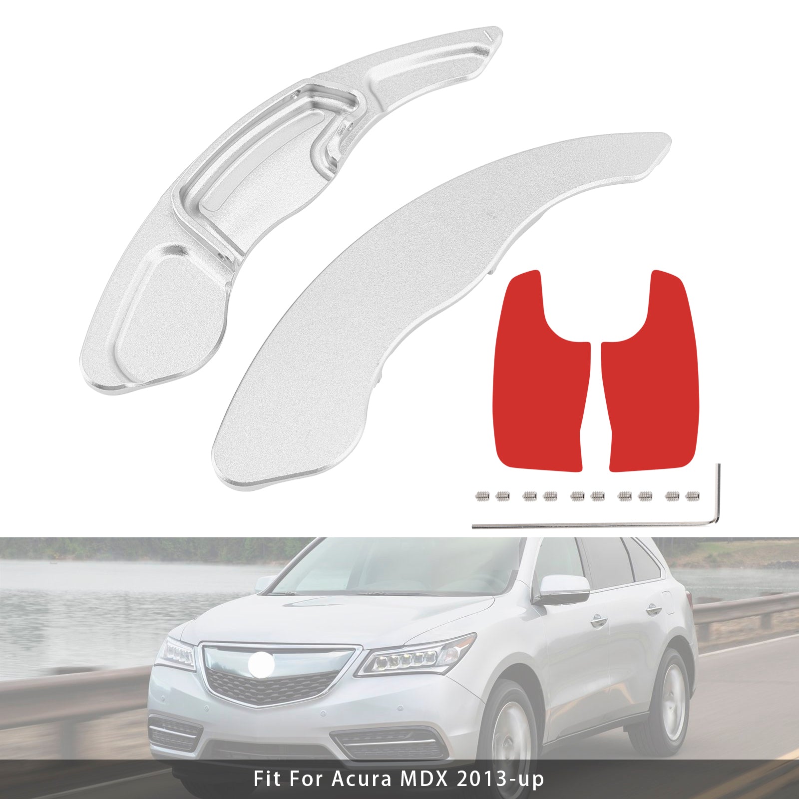 Steering Wheel Paddle Shifter Extension For Acura MDX RDX TLX Aluminium