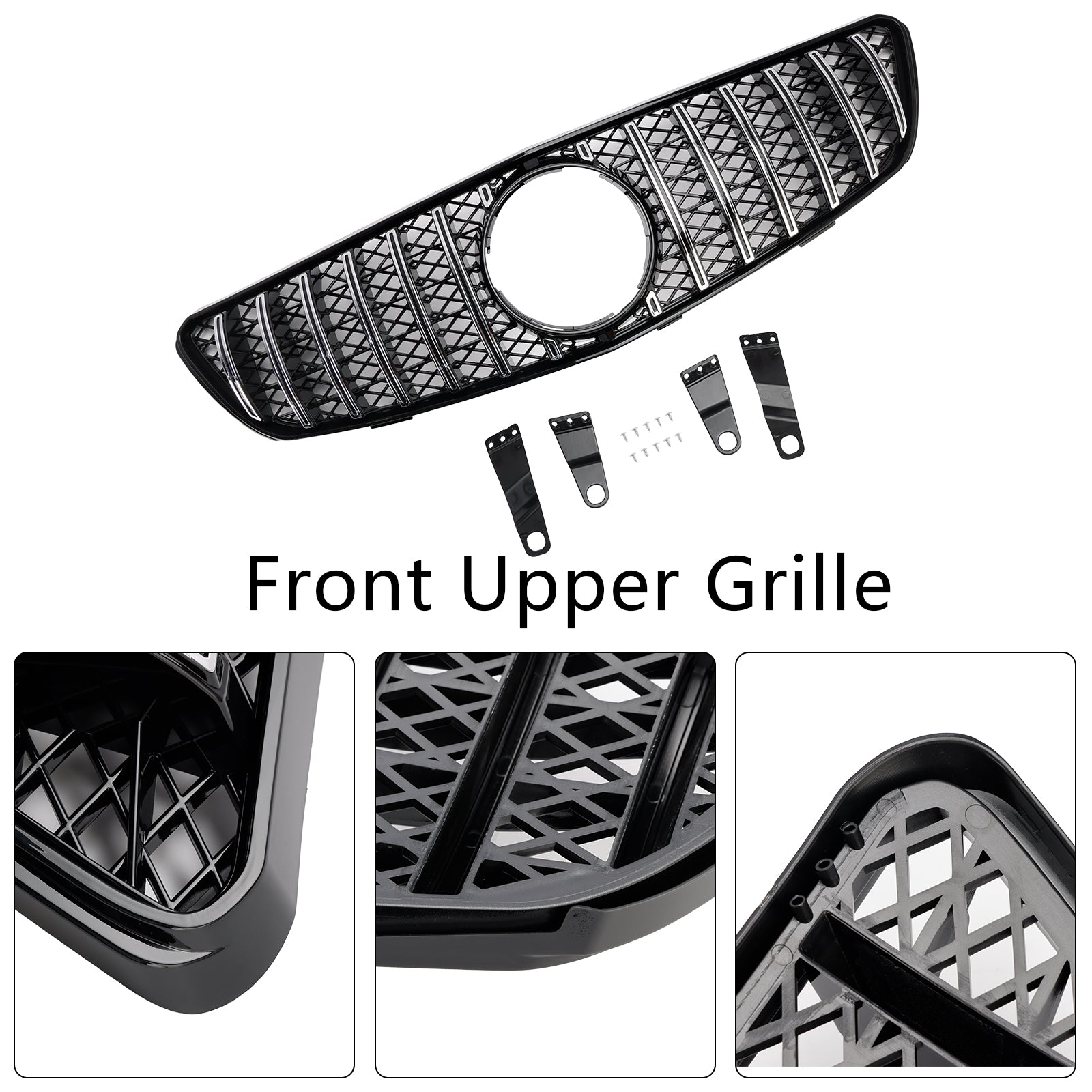 프론트 범퍼 그릴 그릴 핏 메르세데스-벤츠 R-클래스 W251 R350 R500 2005-2009