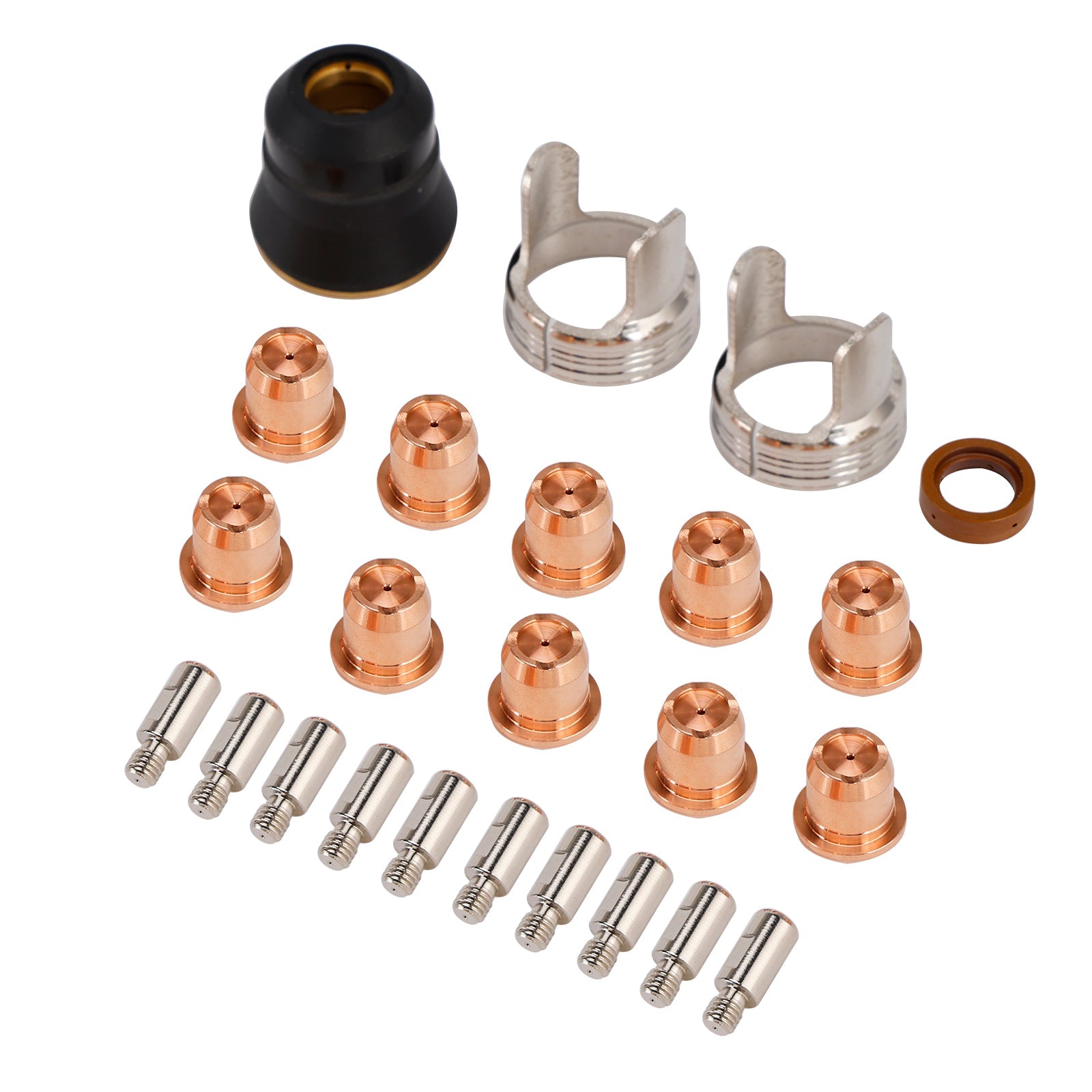 24Pcs IPT40 Plasma Cutting Torch Tip Electrode Consumables For CUT-55DS CUT-65DS