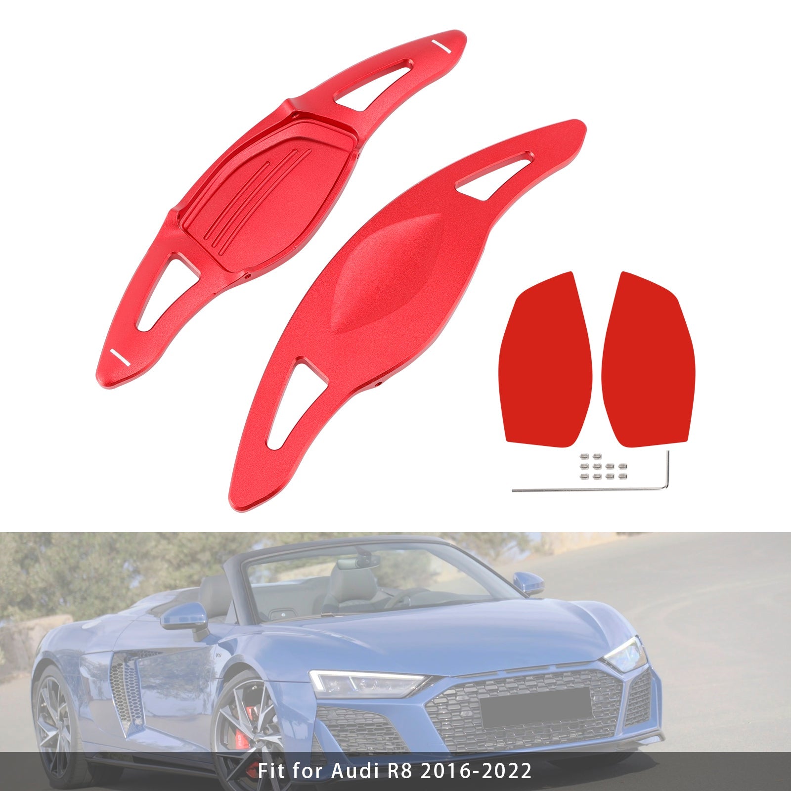 Steering Wheel Paddle Shifter Extension For Audi RS5 RS3 TT RS Aluminium