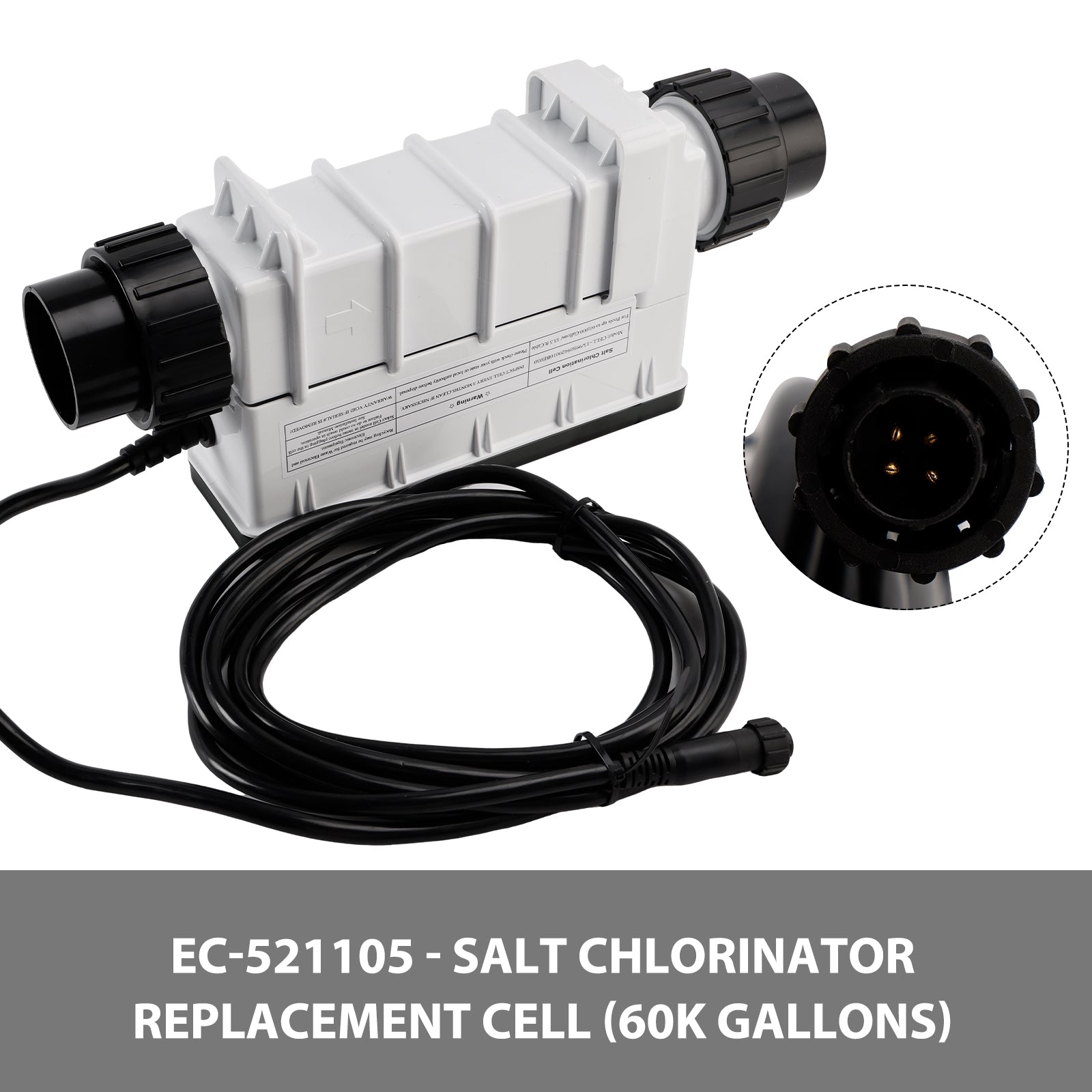 EC-521105 IC60 Salt Cell Chlorine Generator Replacement Salt Cell Systems