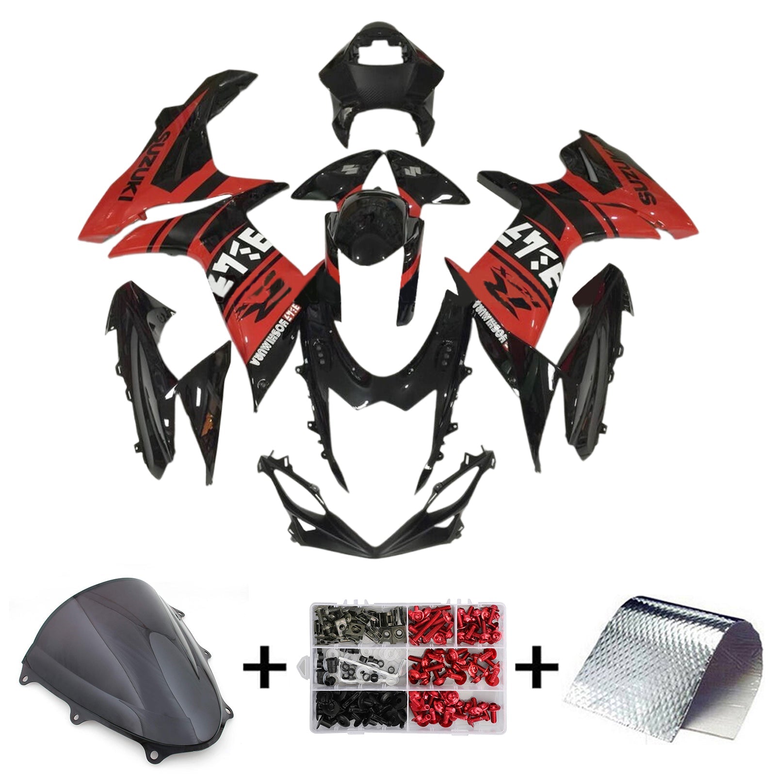 Amotopart Suzuki GSXR 600/750 2011-2025 K11 Fairing Kit Bodywork Plastic ABS