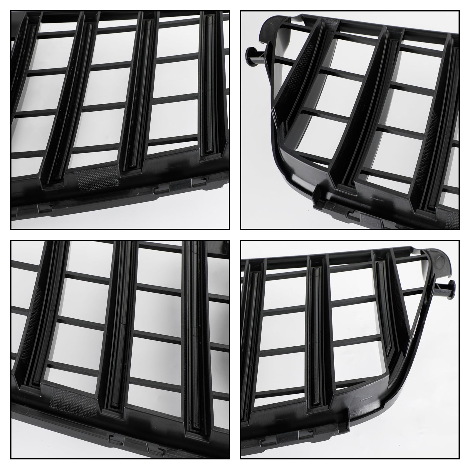 GTR Style Front Bumper Grille Grill Fit Benz C-Class W204 C300 C350 2008-2014
