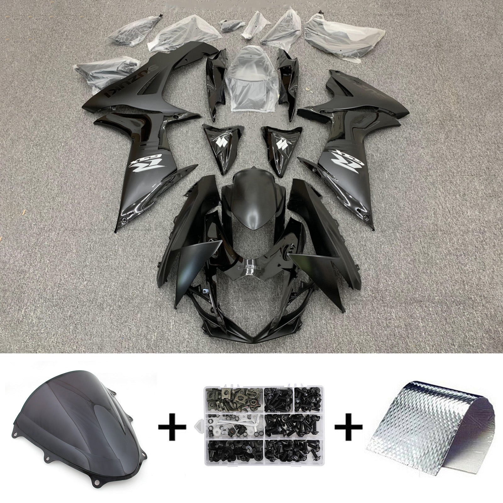 Amotopart Suzuki GSXR 600/750 2011-2025 K11 Fairing Kit Bodywork Plastic ABS