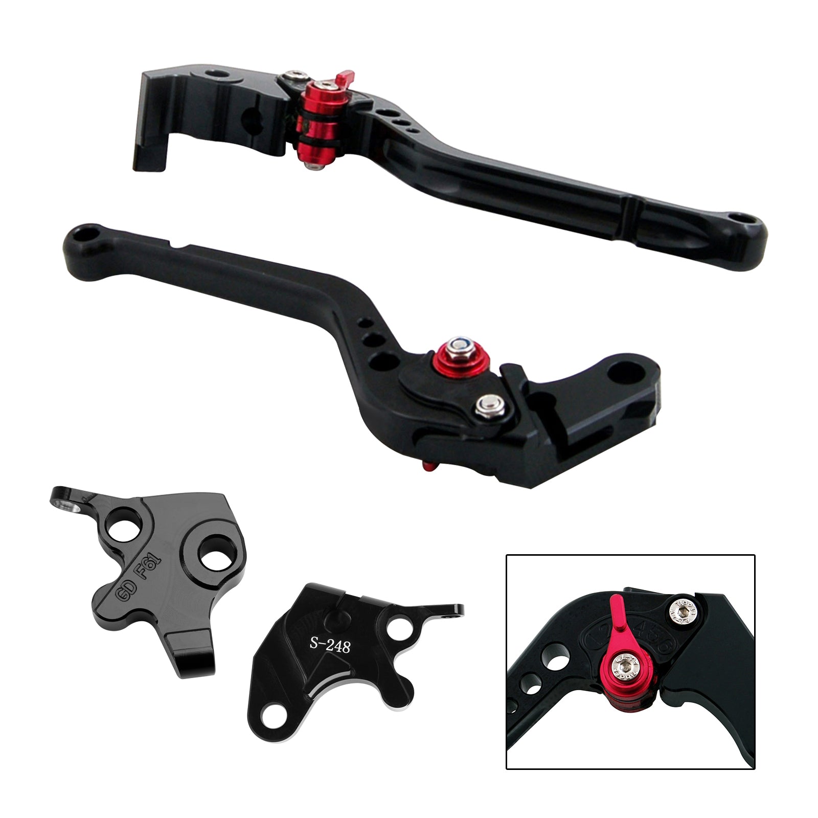 2008-2011 YAMAHA YZF R125 Long Clutch Brake Lever