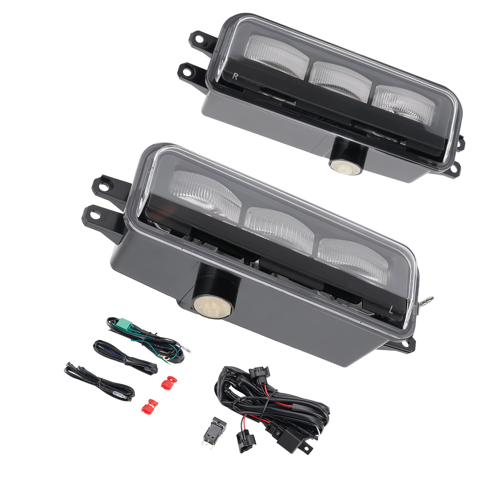 2024-2025 Toyota Tacoma LED Front Bumper Fog Light Lamp + Wire Harness