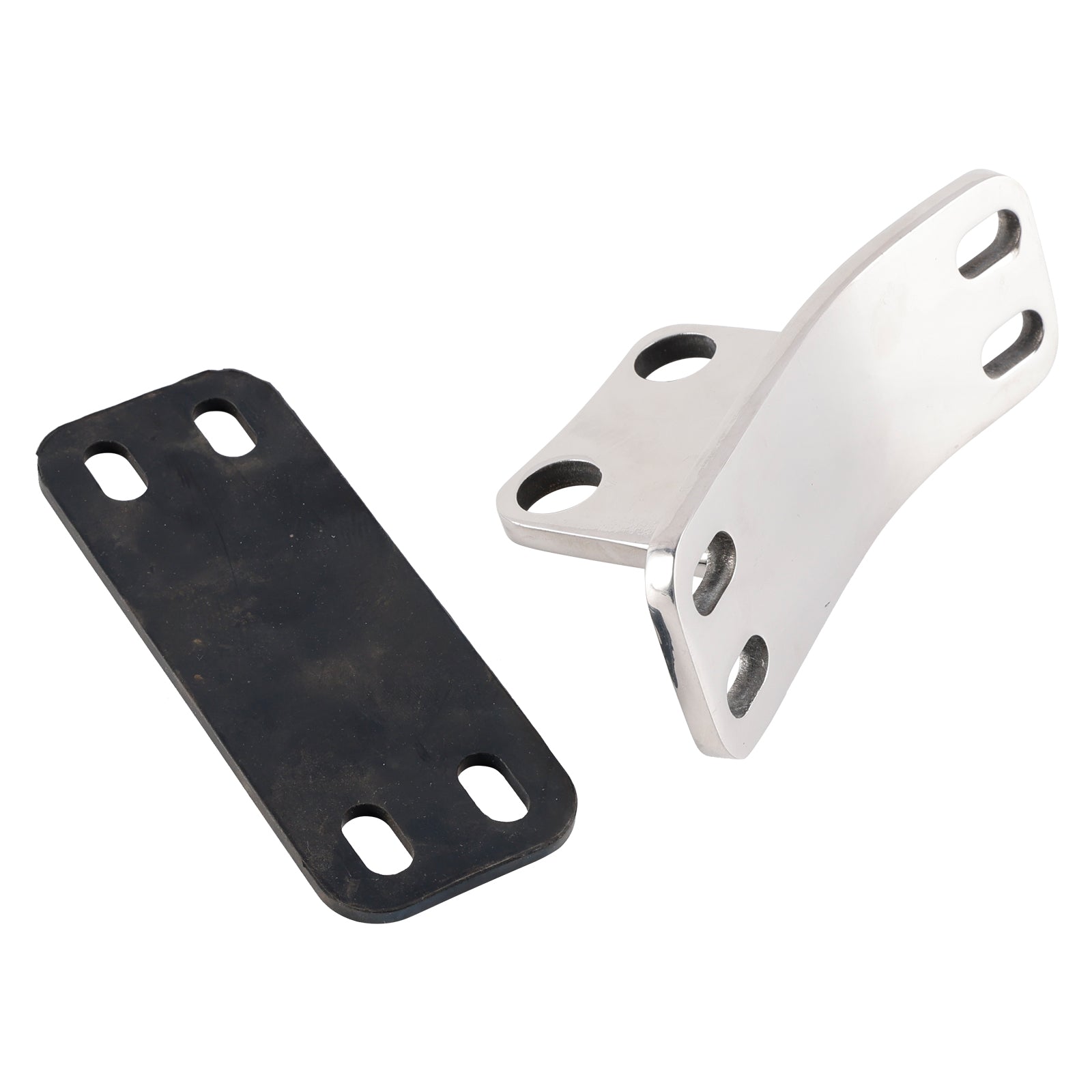 Peterbilt 359/379 Cab Lower Exhaust Stack Bracket Stainless 14-12998