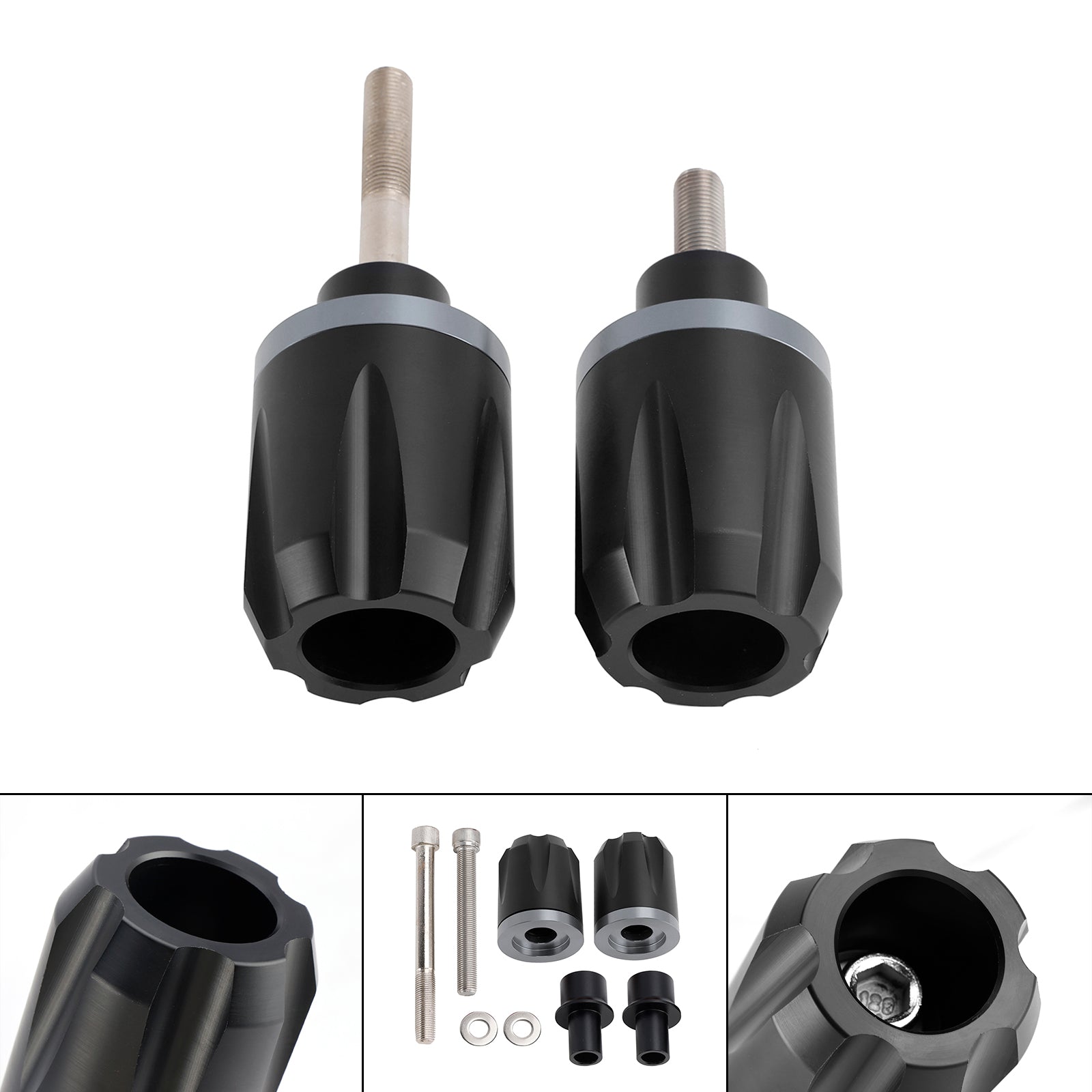 2019-2020 Honda Cb650R Cb 650 R Crash Bobbin Protector Slider Aluminum Gold Black